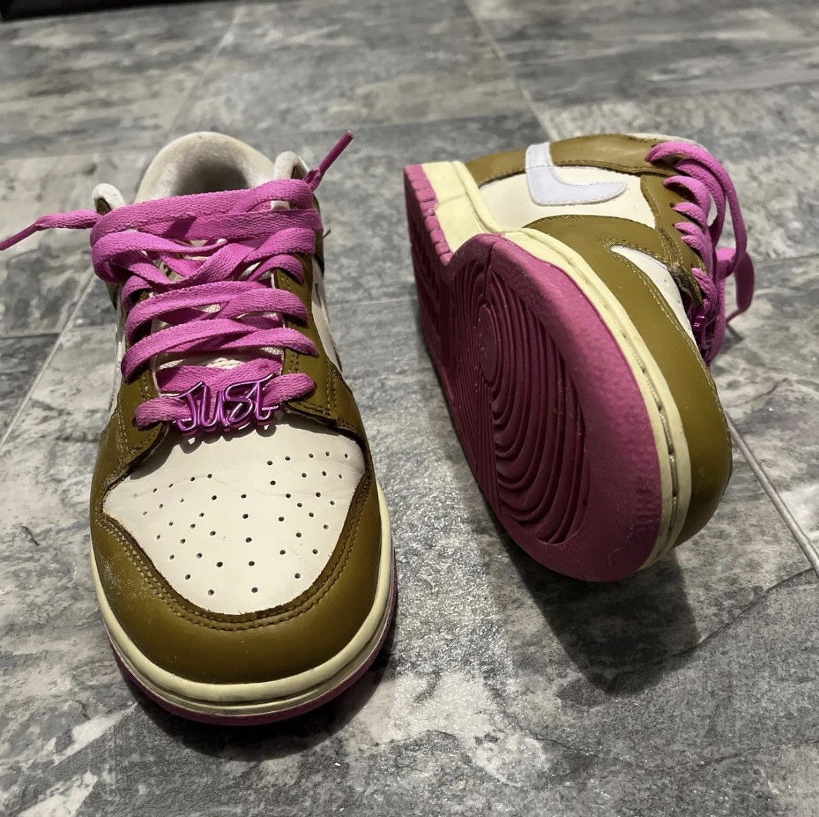 Nike Nike dunks Pink Brown Beige Size US 8.5 / IT 38.5 - 5 Thumbnail