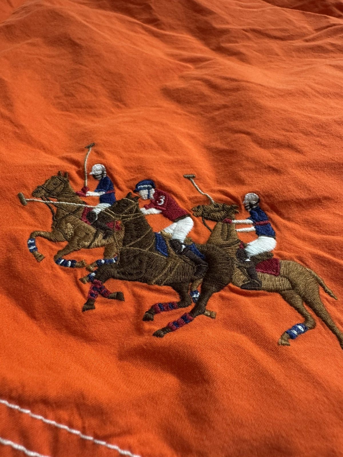 Polo Ralph Lauren × Vintage Vintage Polo Ralph Lauren Big Pony Nylon Shorts Size US 38 / EU 54 - 2 Thumbnail