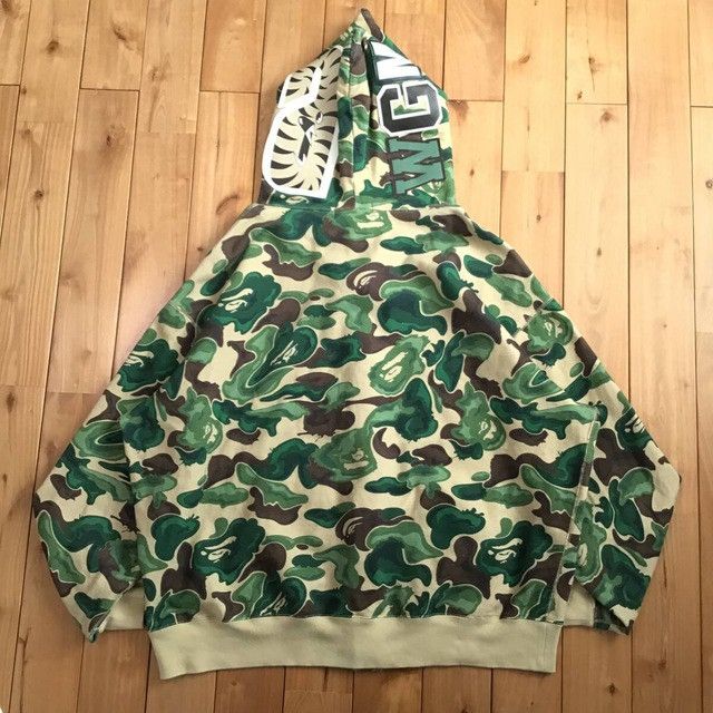 Bape BAPE ART camo Shark Full Zip Hoodie a bathing ape Size US L / EU 52-54 / 3 - 3 Thumbnail