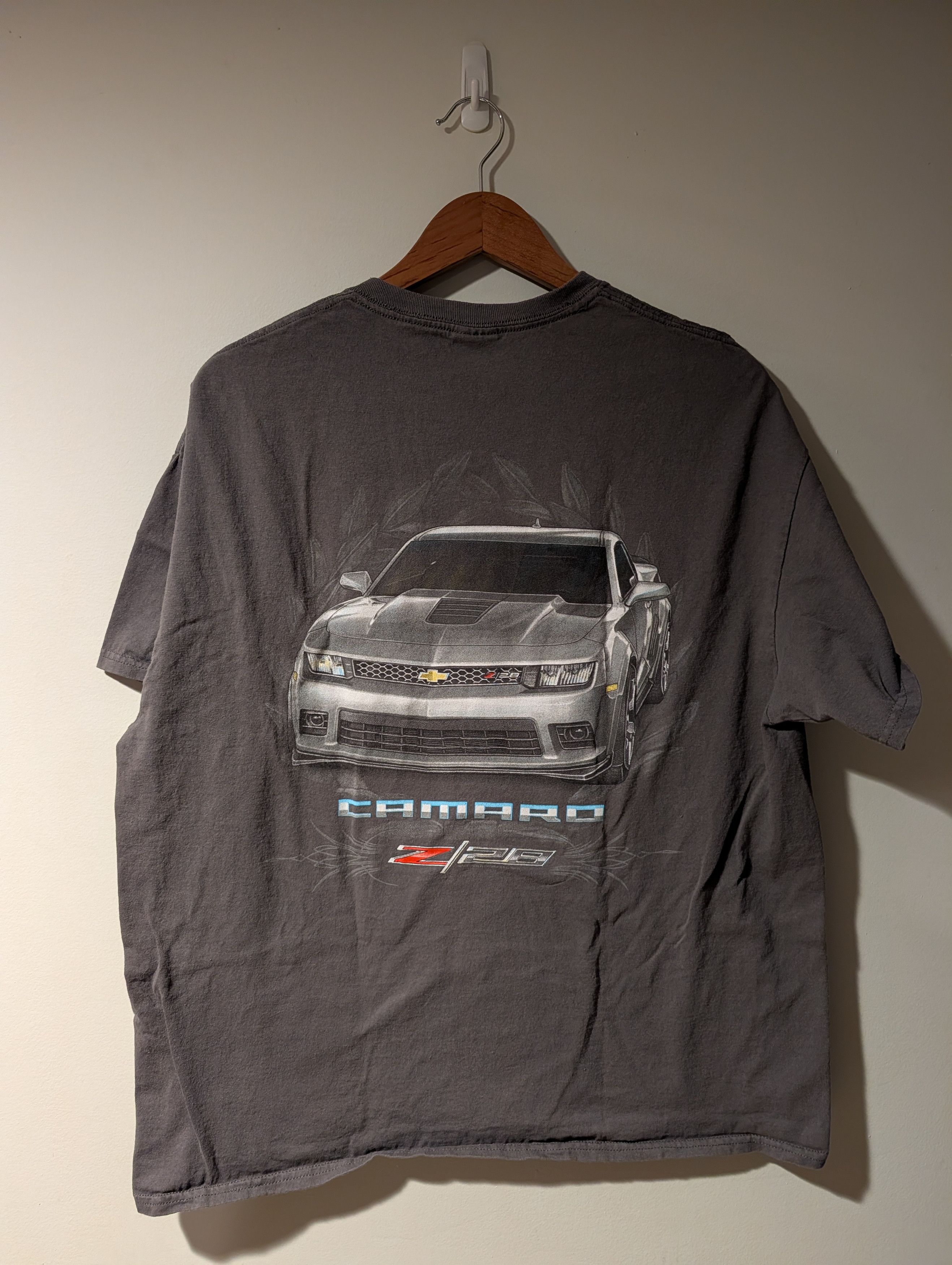 NASCAR Vintage Y2K Camero Z28 American Muscle Racing T-Shirt Size US XL / EU 56 / 4 - 1 Thumbnail