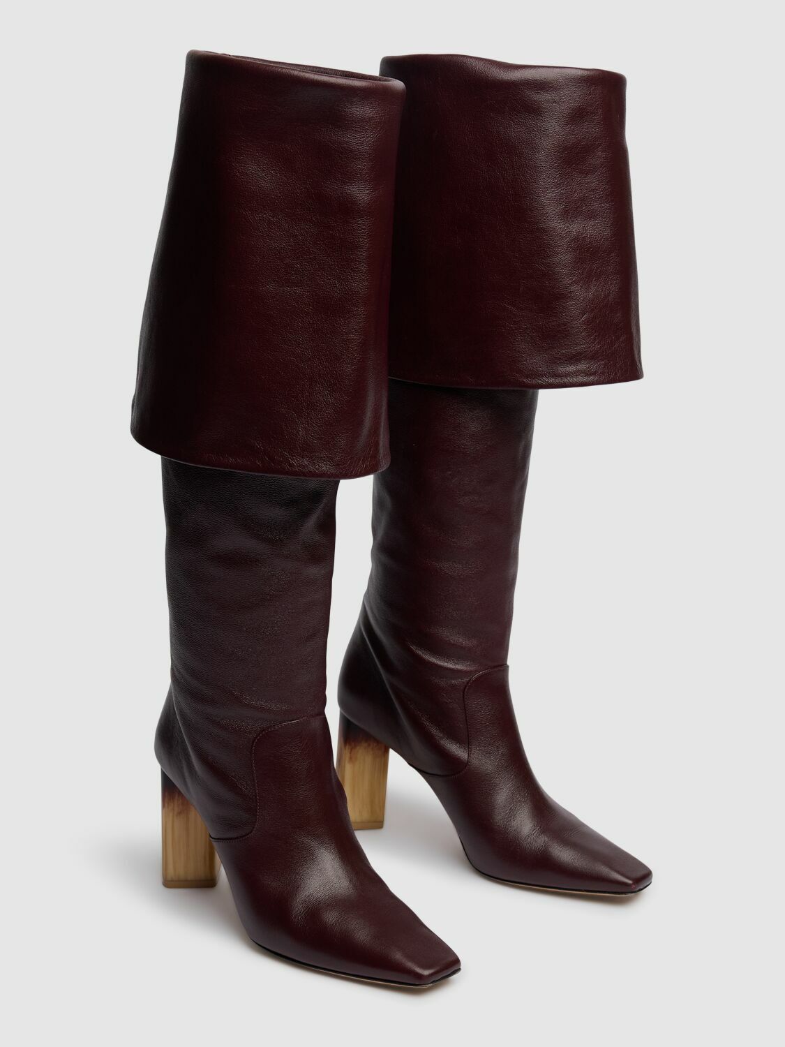 Chloe o1loc1c11125 Georgia Heeled Boots in Brown Size US 9 / IT 39 - 3 Thumbnail