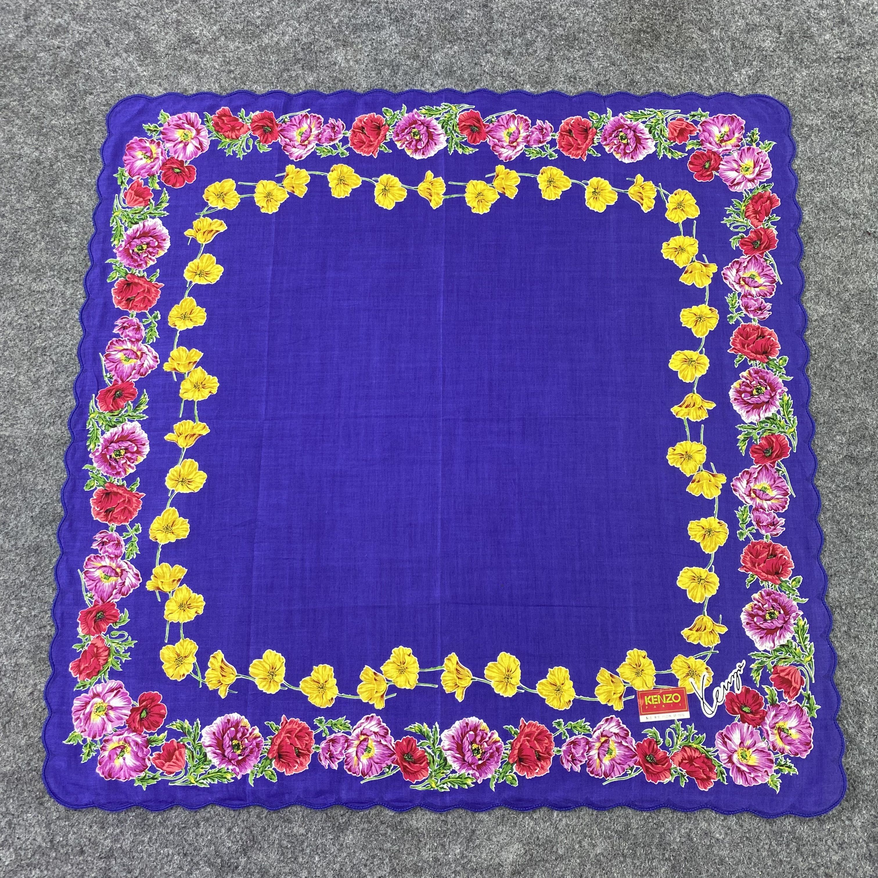 Kenzo Kenzo Handkerchief / Bandana / Neckerchief-B990 Size ONE SIZE - 3 Thumbnail