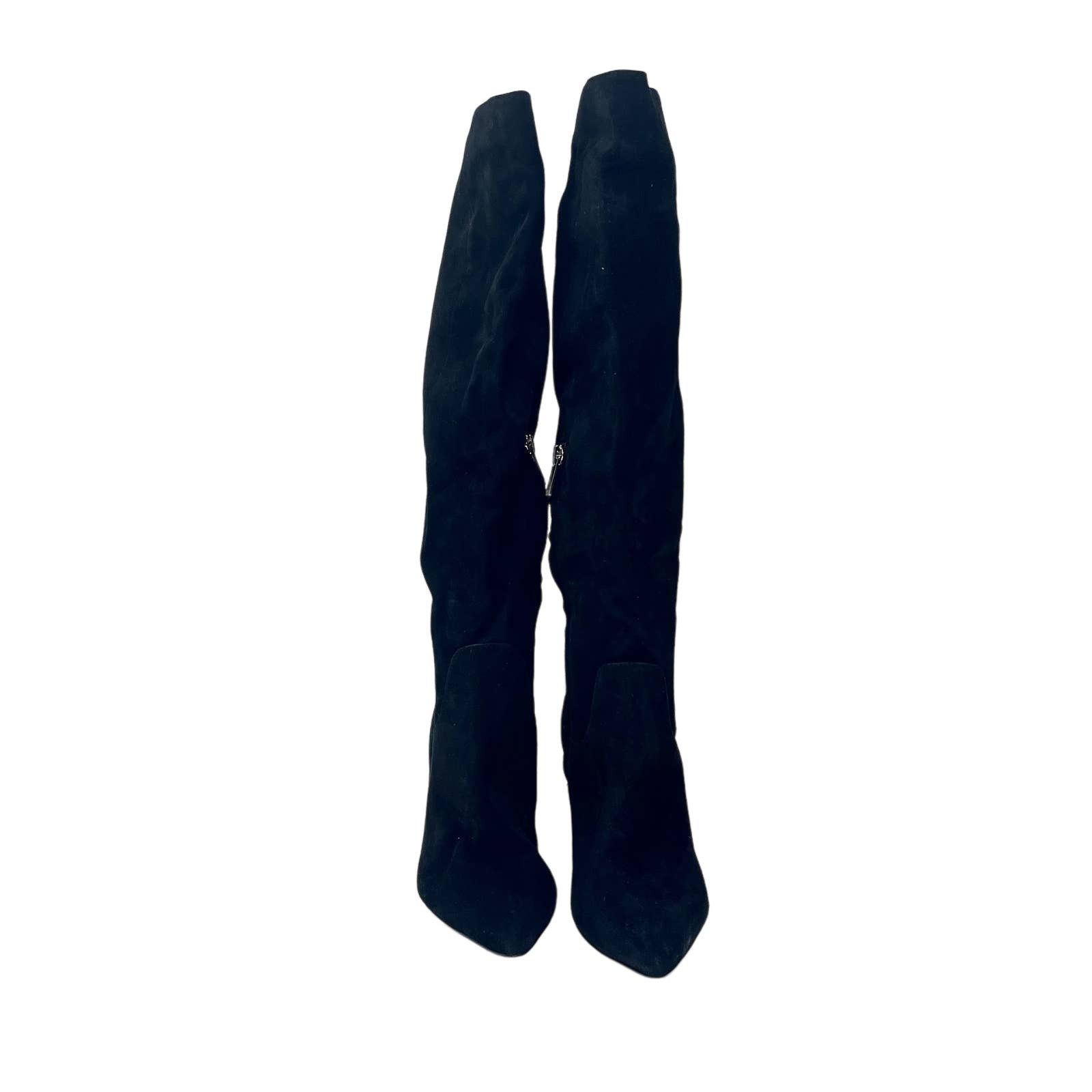 Sam Edelman Sam Edelman Sulema Knee High Black Suede Boots Size 5.5 Size US 5.5 / IT 35.5 - 3 Thumbnail