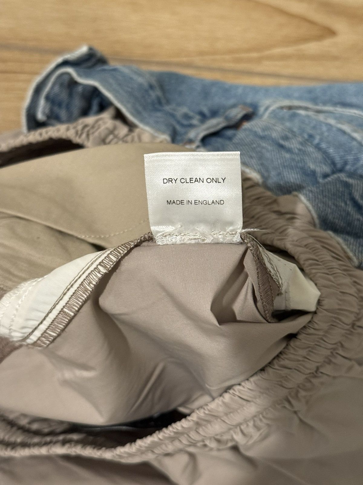 Martine Rose Martine Rose Denim Wind Breaker Pants (Medium) Size US 28 / EU 44 - 10 Thumbnail