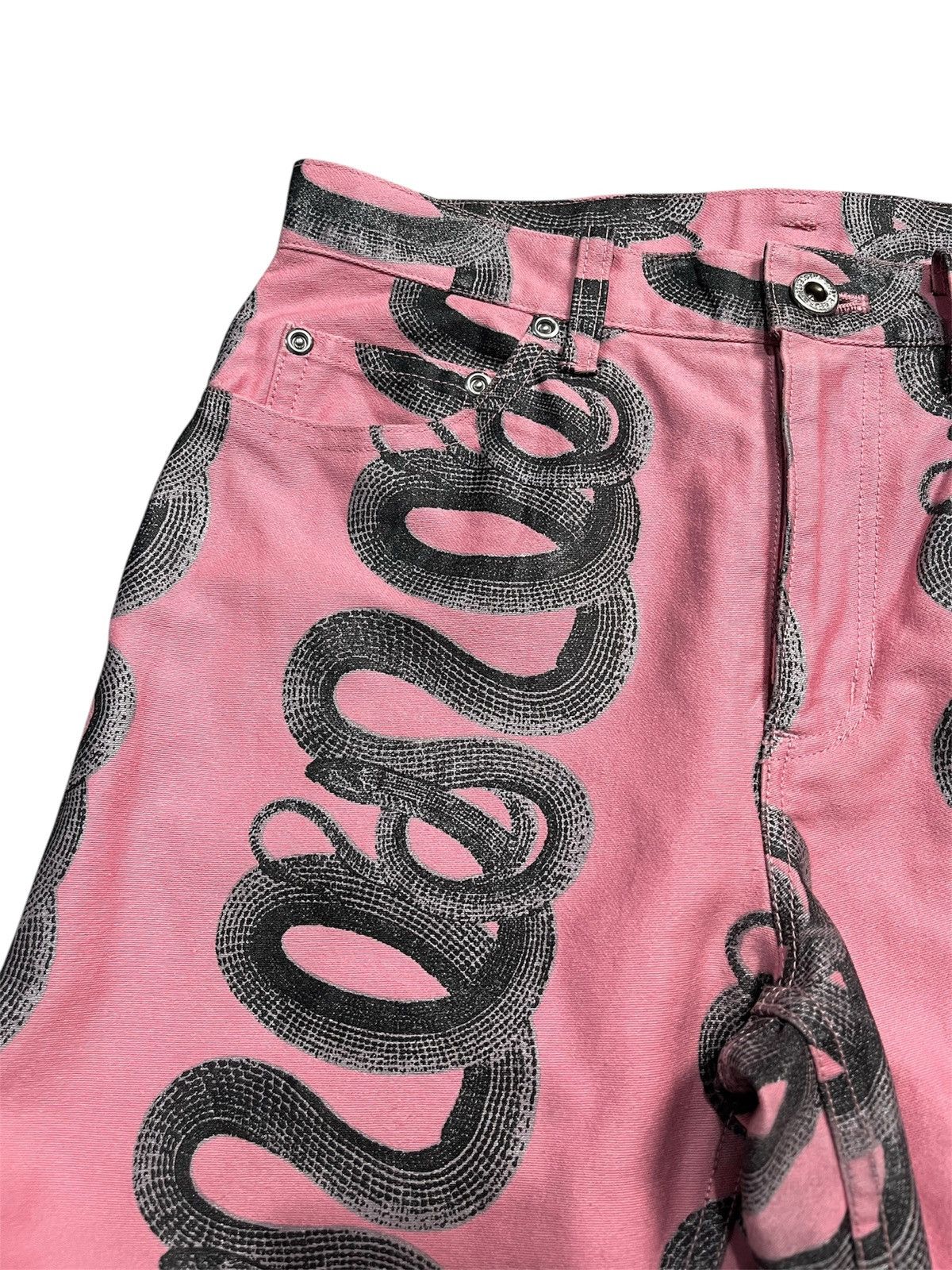 Hysteric Glamour Archive Hysteric Glamour Snake Print Jeans Size US 27 - 9 Thumbnail