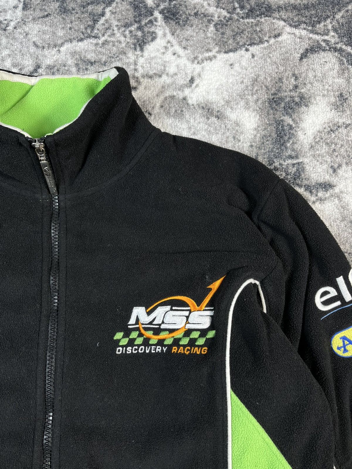 Other Vintage Kawasaki MSS Racing Fleece Jacket Y2K Size US S / EU 44-46 / 1 - 5 Thumbnail