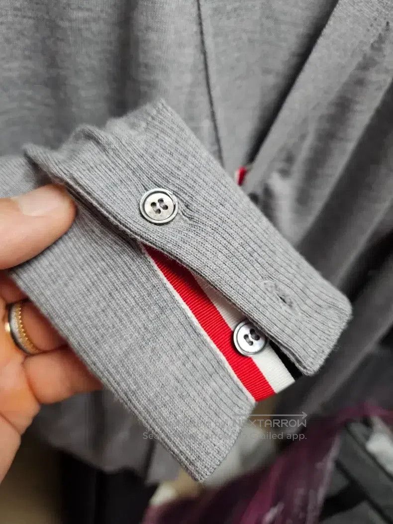 Thom Browne Thom Browne Wool Cardigan Size US XL / EU 56 / 4 - 4 Thumbnail