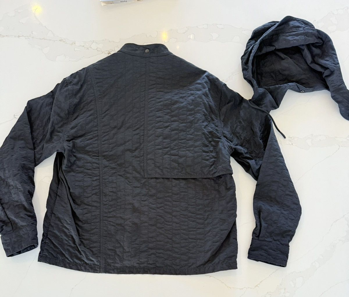 A-COLD-WALL* × Diesel NEW Archive RARE Diesel X ACW Black Quilted Hooded Jacket L Size US L / EU 52-54 / 3 - 19 Thumbnail