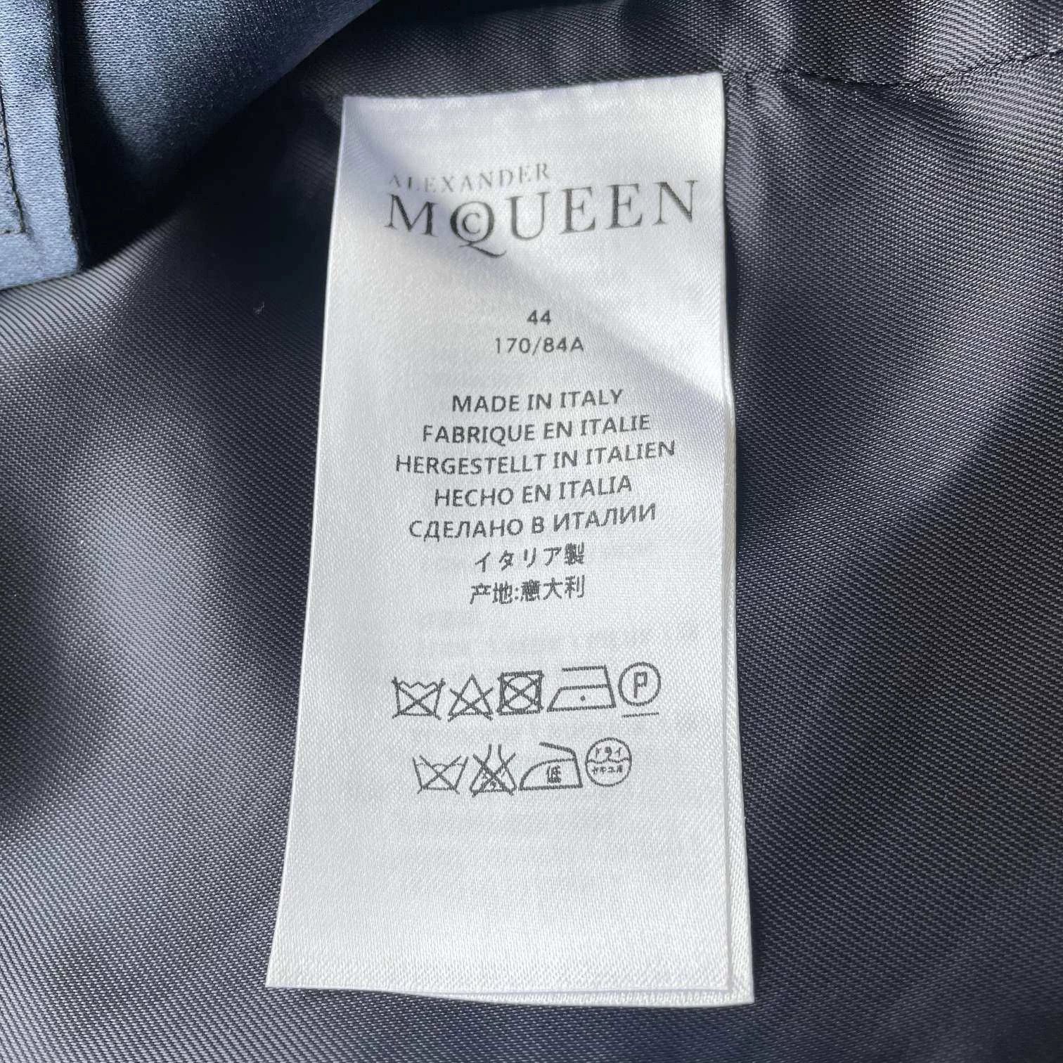 Alexander McQueen Alexander McQueen new b&b embroidered baseball jacket 44 Size US S / EU 44-46 / 1 - 6 Thumbnail