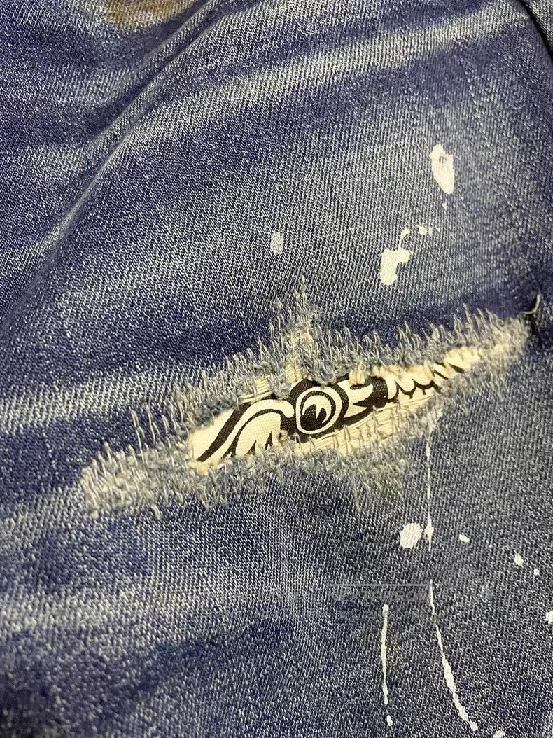 Wtaps Wtaps size S Blue Denim Jeans Size US 27 - 3 Thumbnail