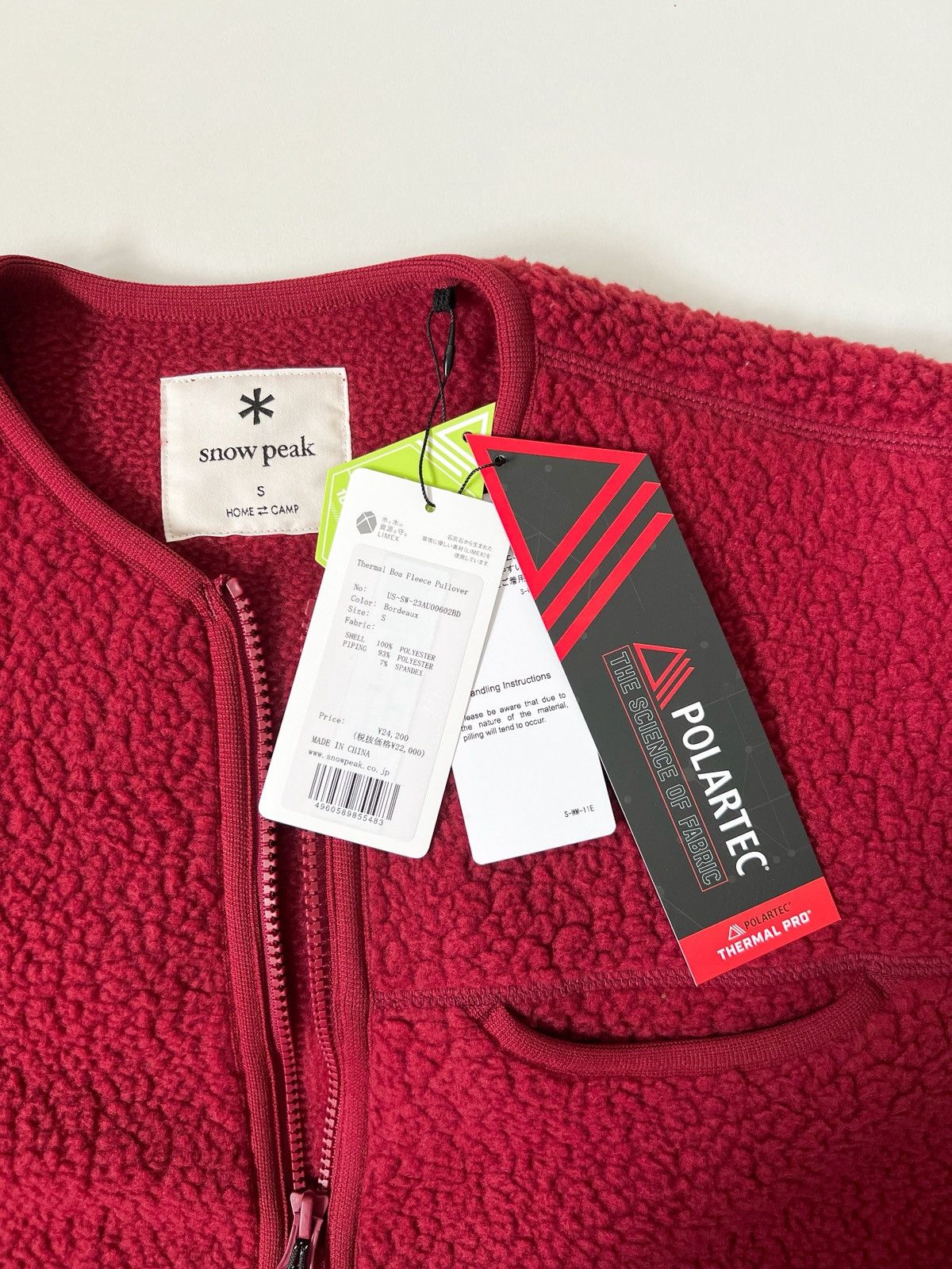 Snow Peak NEW Snow Peak Polartec Thermal Boa Fleece Pullover Size US S / EU 44-46 / 1 - 7 Thumbnail