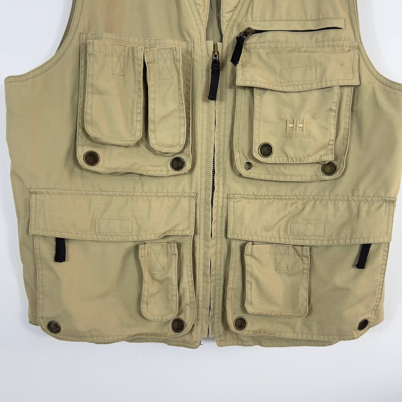 Helly Hansen Helly Hensen Vest Multi pocket Men’s Size M Beige Y2K Size US M / EU 48-50 / 2 - 3 Thumbnail