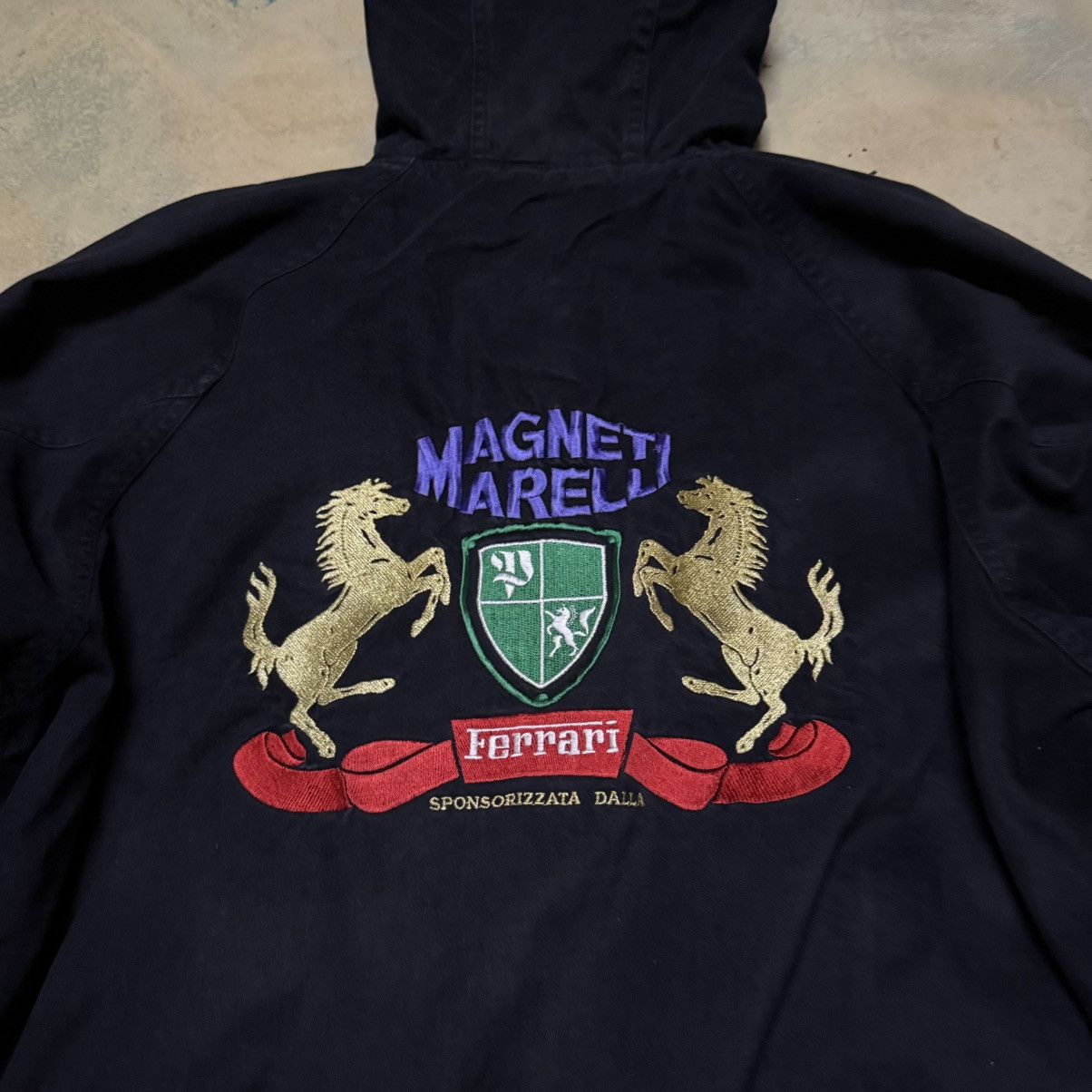 Ferrari Magneti Marelli Ferrari Reversible Racing Zipper Hoodie Size US M / EU 48-50 / 2 - 10 Thumbnail