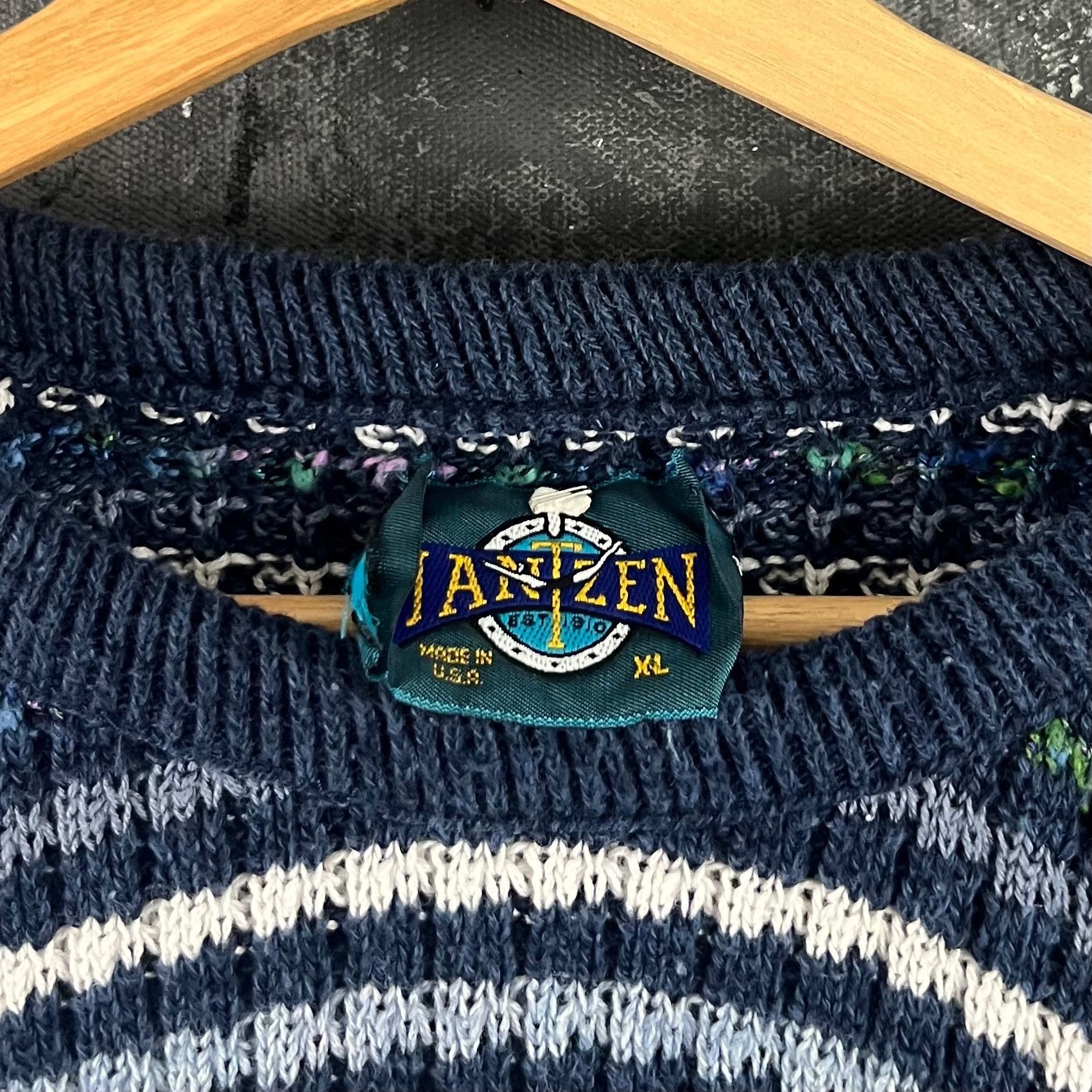 Jantzen × Vintage Vintage 90’s Jantzen knit sweater Size US XL / EU 56 / 4 - 3 Thumbnail