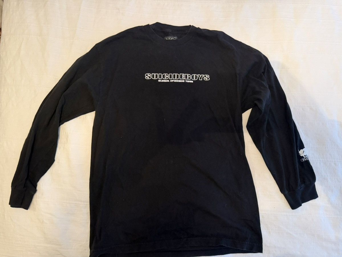 G59 Records $uicideboy$ global epidemic tour long sleeve suicideboys Size US L / EU 52-54 / 3 - 1 Thumbnail