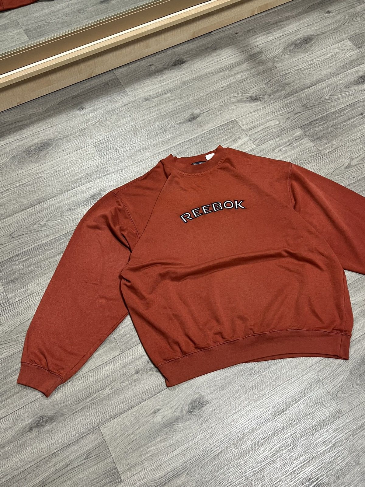 Reebok × Vintage Reebok vintage men’s sweatshirt Size US L / EU 52-54 / 3 - 2 Thumbnail