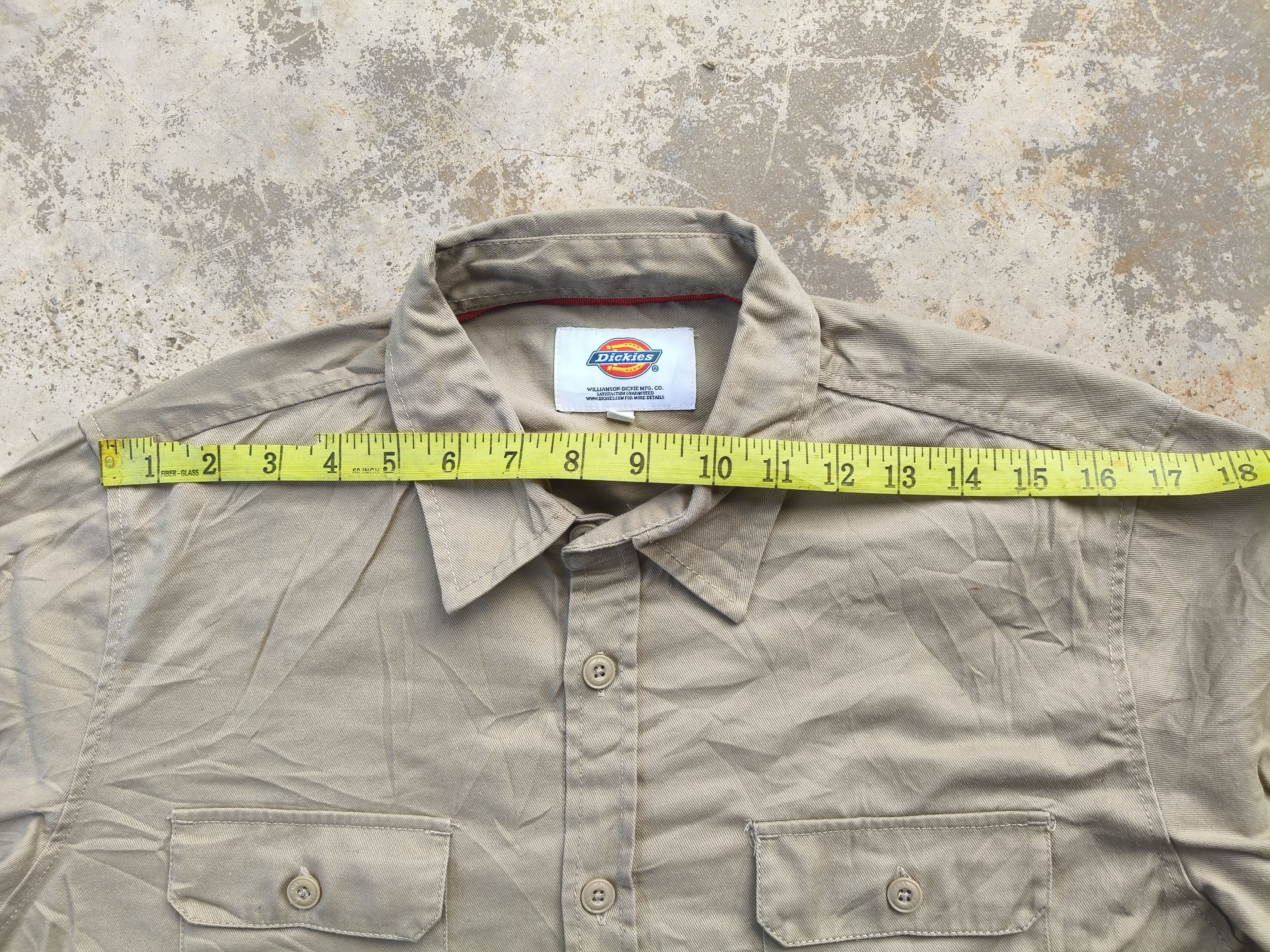 Dickies Dickies Work Wear Button Long Sleeve Size US L / EU 52-54 / 3 - 16 Thumbnail
