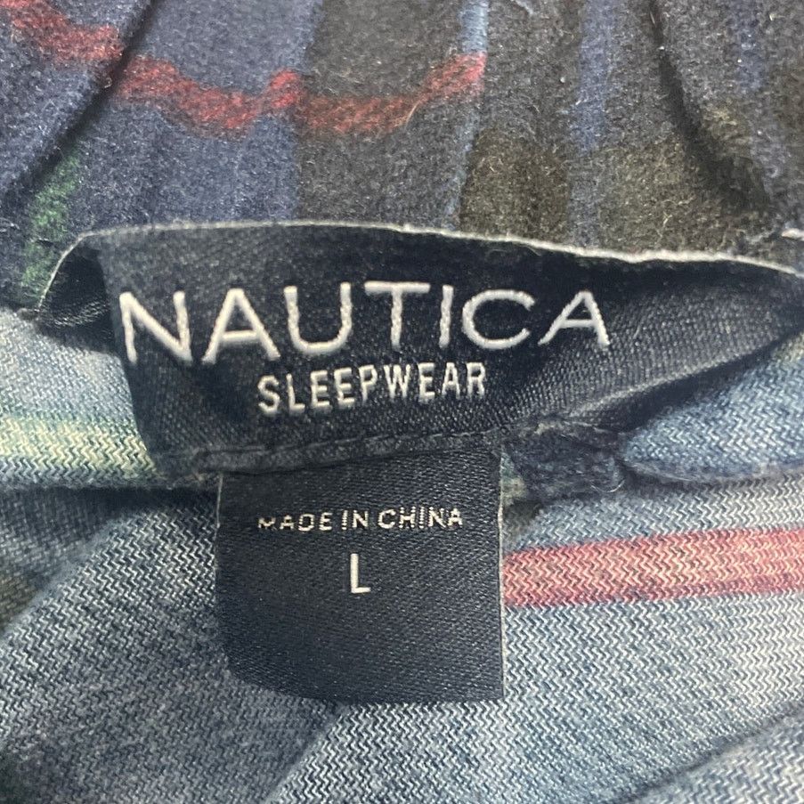 Nautica Nautica Sleeepwear Mens Large Polyester Plaid Pants Size US L / EU 52-54 / 3 - 4 Thumbnail
