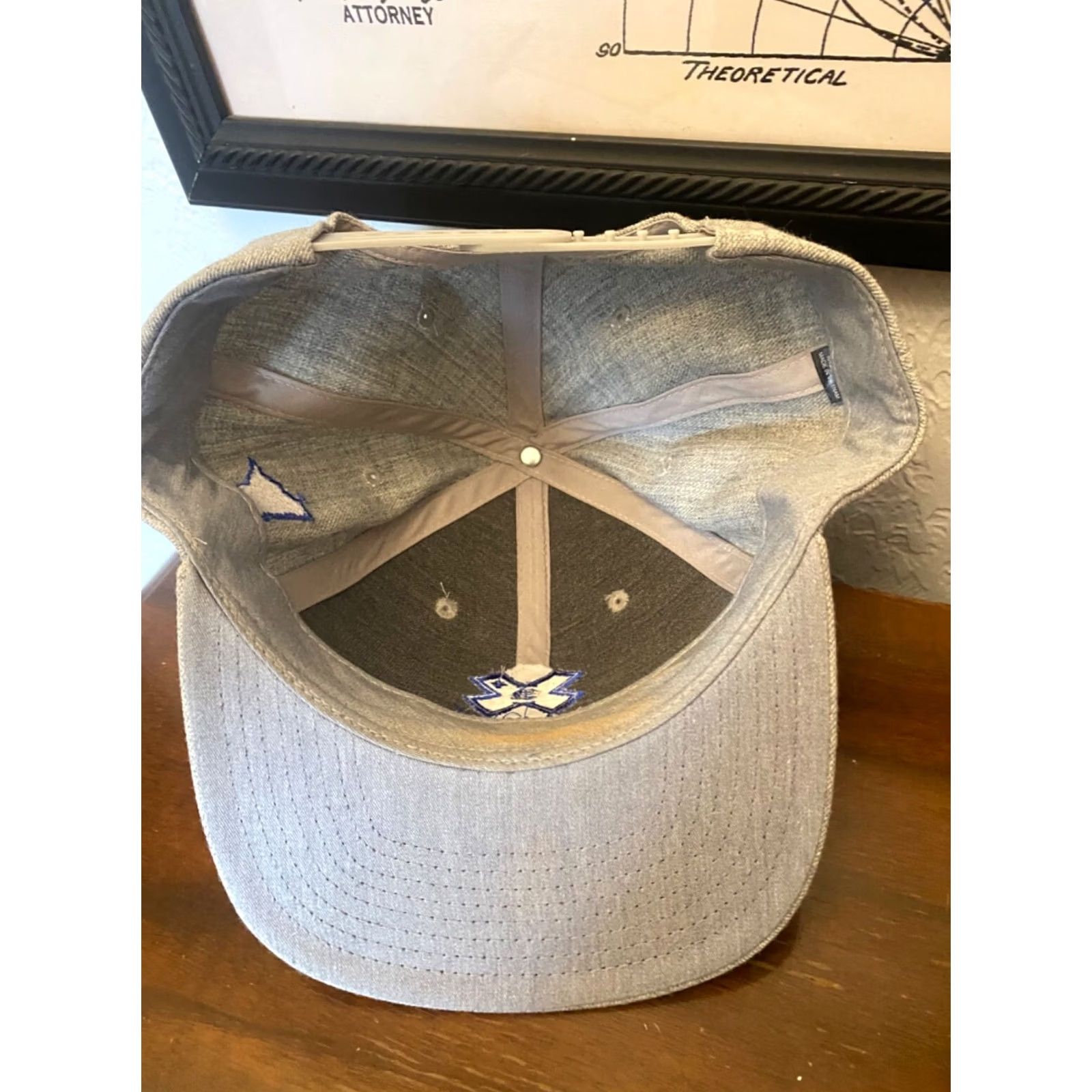 Vintage X Games Minneapolis Snapback Hat Men Adjustable Gray Blue Trucker Cap Cap Hat Logo Twill Cap Size ONE SIZE - 4 Thumbnail