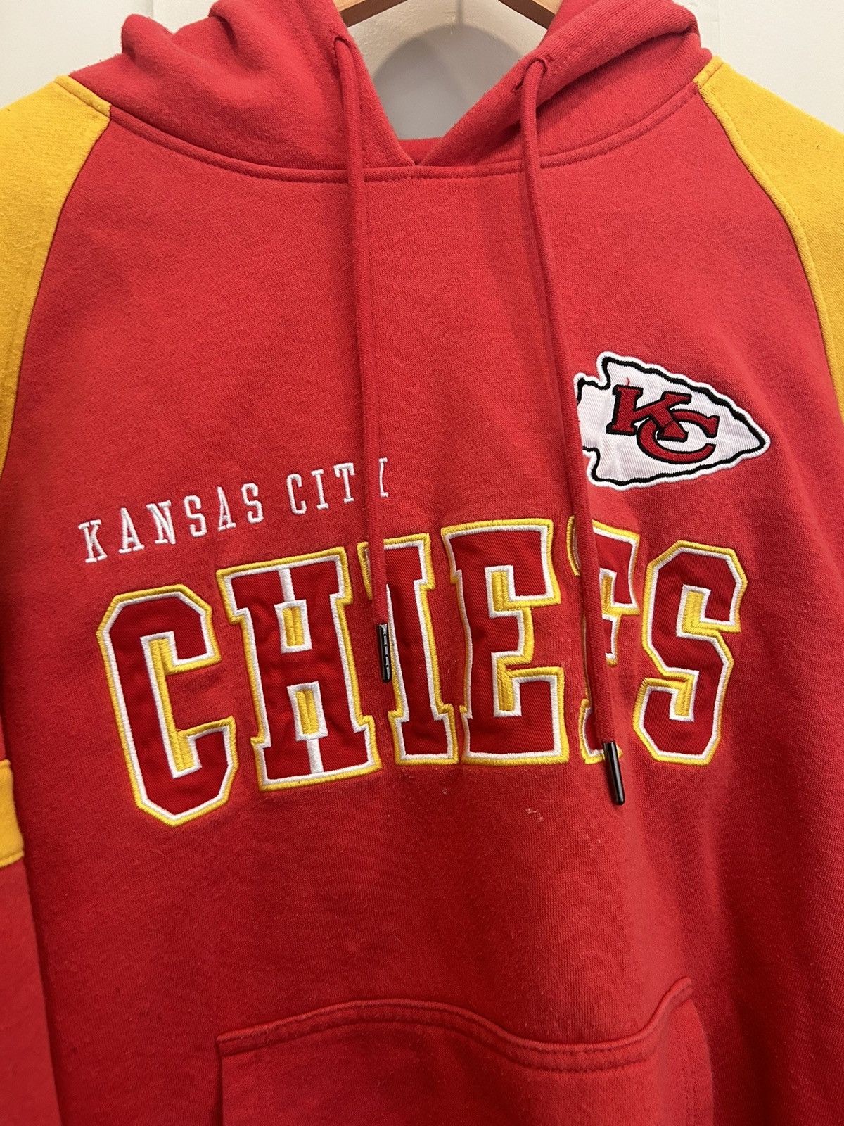 NFL × Starter × Vintage Kansas City Chiefs Starter Hoodie Size US XL / EU 56 / 4 - 2 Thumbnail
