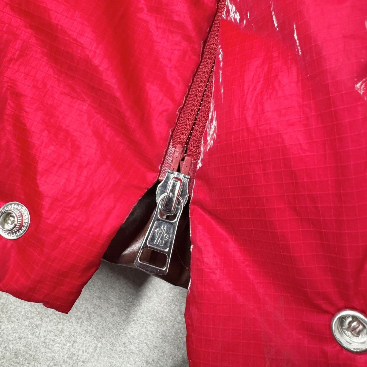 Moncler Moncler Verdon Giubbotto Shell Hooded Jacket Red RRP £1730 Size US M / EU 48-50 / 2 - 5 Thumbnail