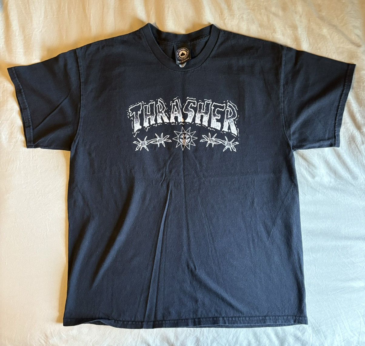 Streetwear Thrasher Vintage Lottie s Thrasher Tee Grailed