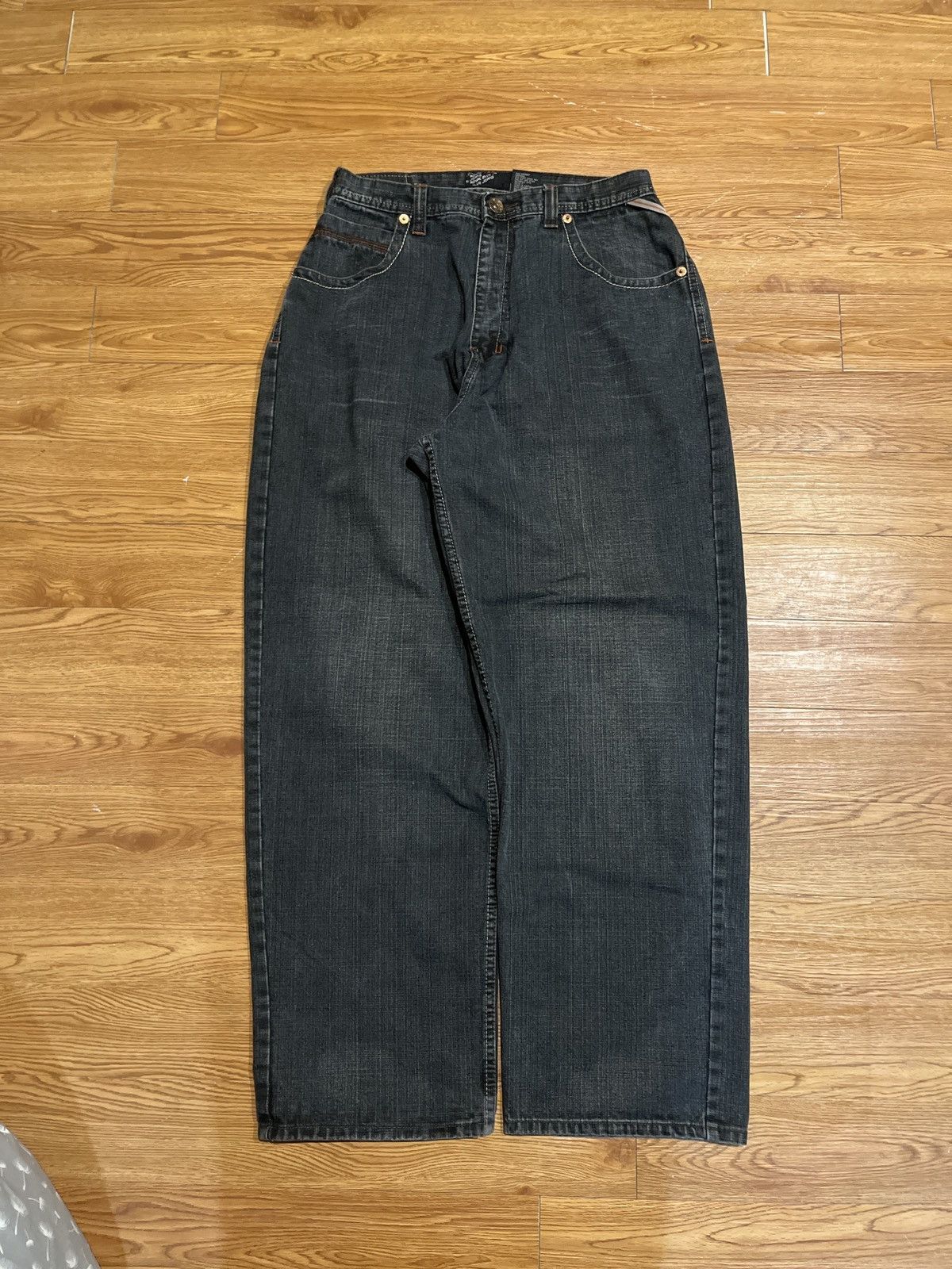 Vintage baggy vintage y2k skater “royal blue” jeans Size US 30 / EU 46 - 2 Thumbnail