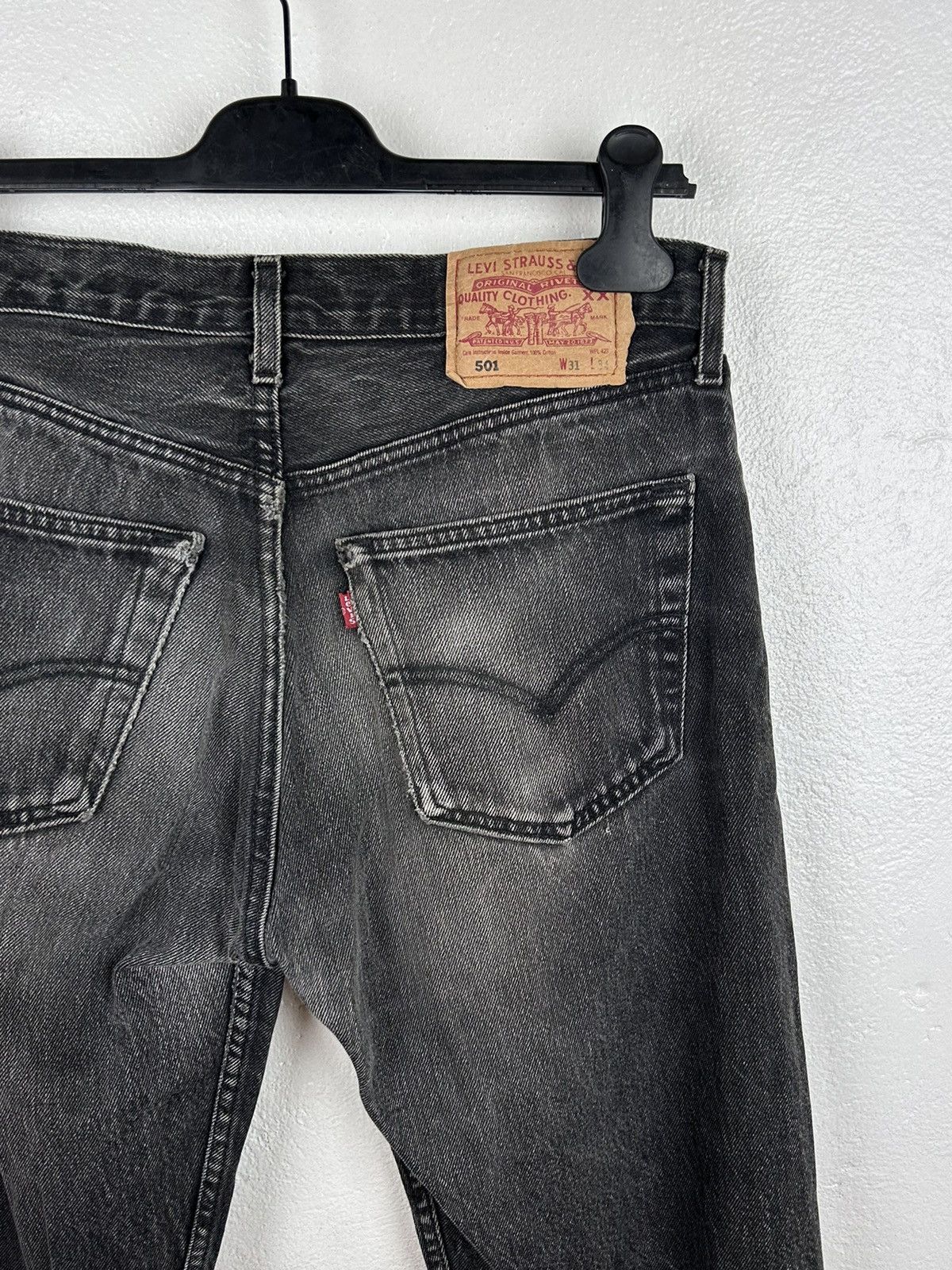 Levi's 90s Vintage Levi's 501 1994 Straight Fit Denim Jeans W31/L34 Size US 31 - 8 Thumbnail