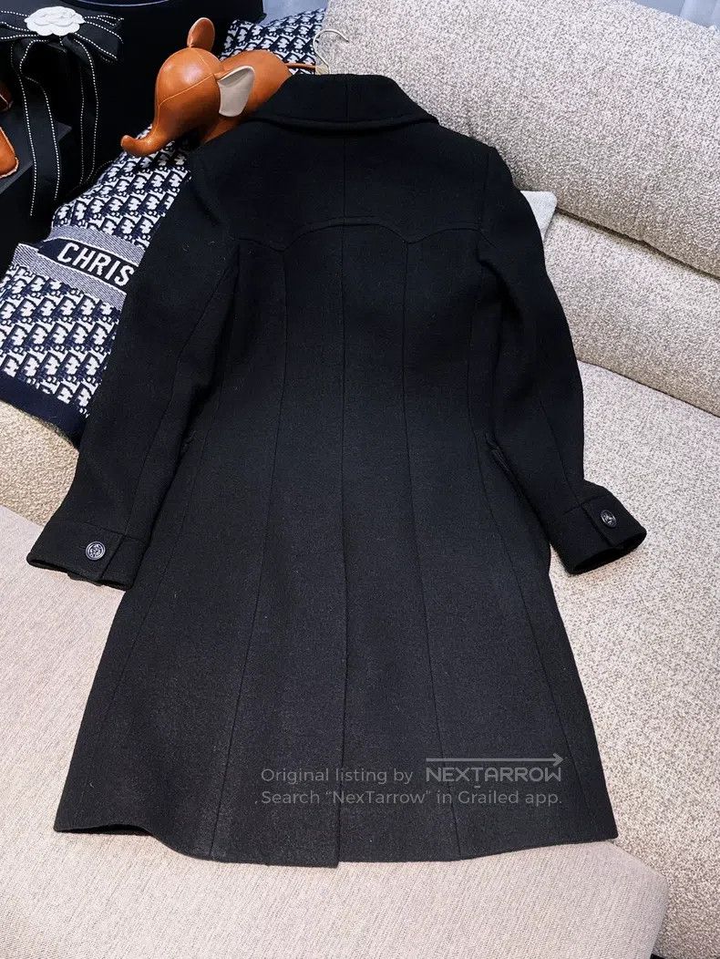 Chanel Chanel 13A Edinburgh black long-sleeved four-pocket coat Size XS / US 0-2 / IT 36-38 - 2 Thumbnail