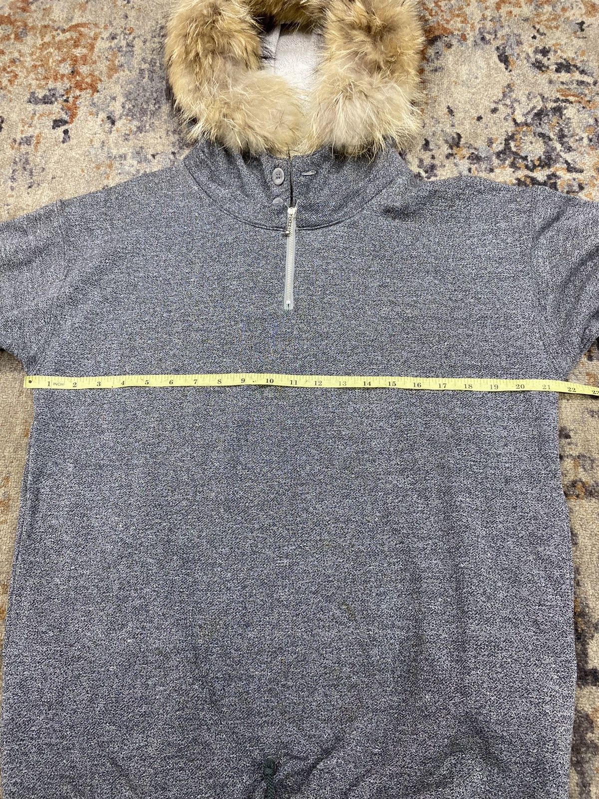 If Six Was Nine × Japanese Brand × Tete Homme Faux fur hoodie TETE homme japanese brand Size US L / EU 52-54 / 3 - 10 Thumbnail