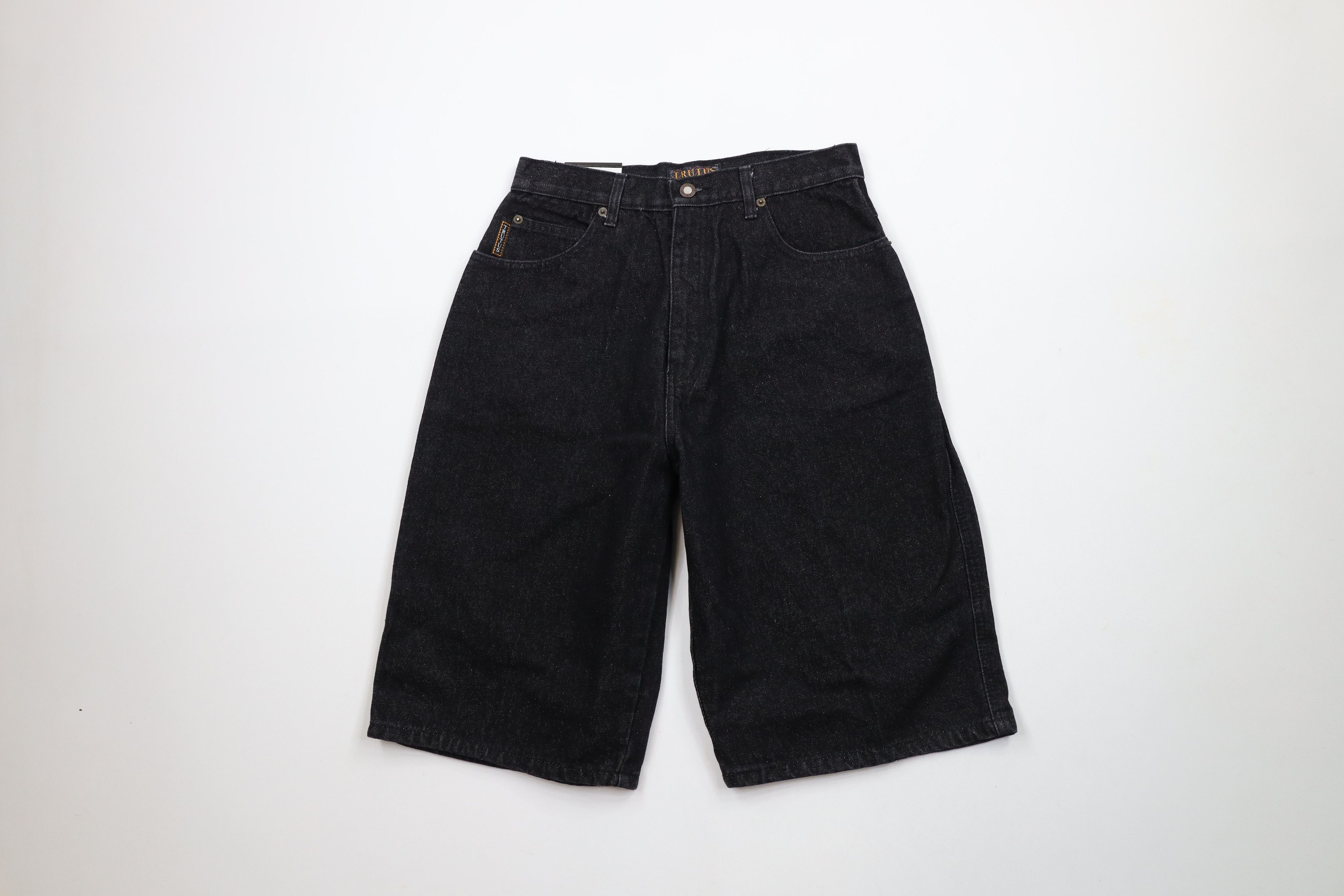 Vintage Deadstock Vintage 90s Streetwear Skateboard Denim Shorts Size US 30 / EU 46 - 1 Thumbnail