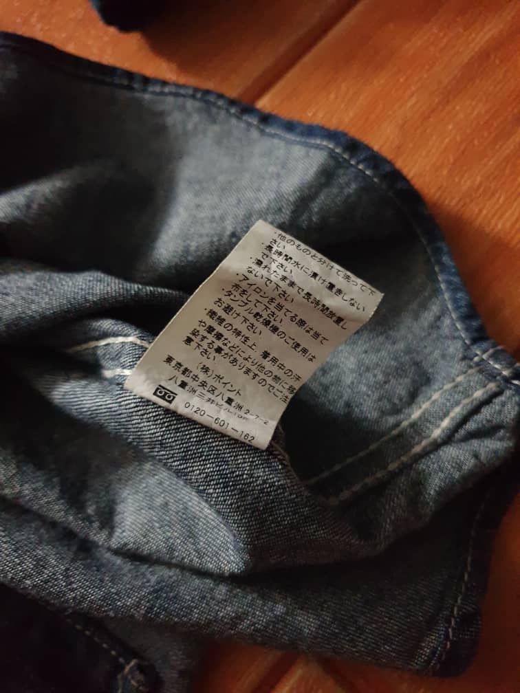 RAGEBLUE RAGEBLUE Japanese brand denim 3 Quater Western shirt Size US M / EU 48-50 / 2 - 4 Thumbnail