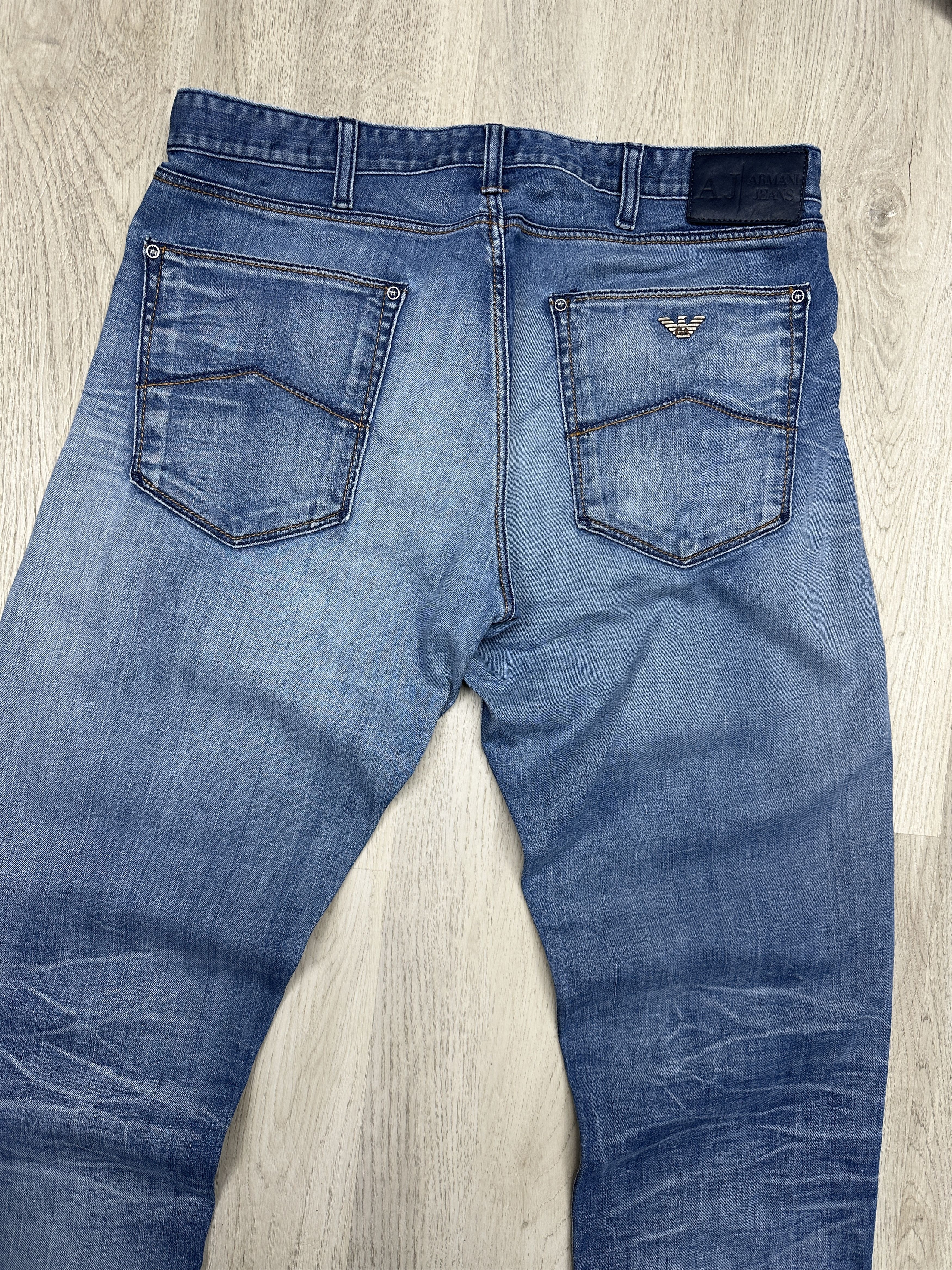 Armani Armani Jeans Vintage Mens Denim Pants Jeans Size US 32 / EU 48 - 2 Thumbnail