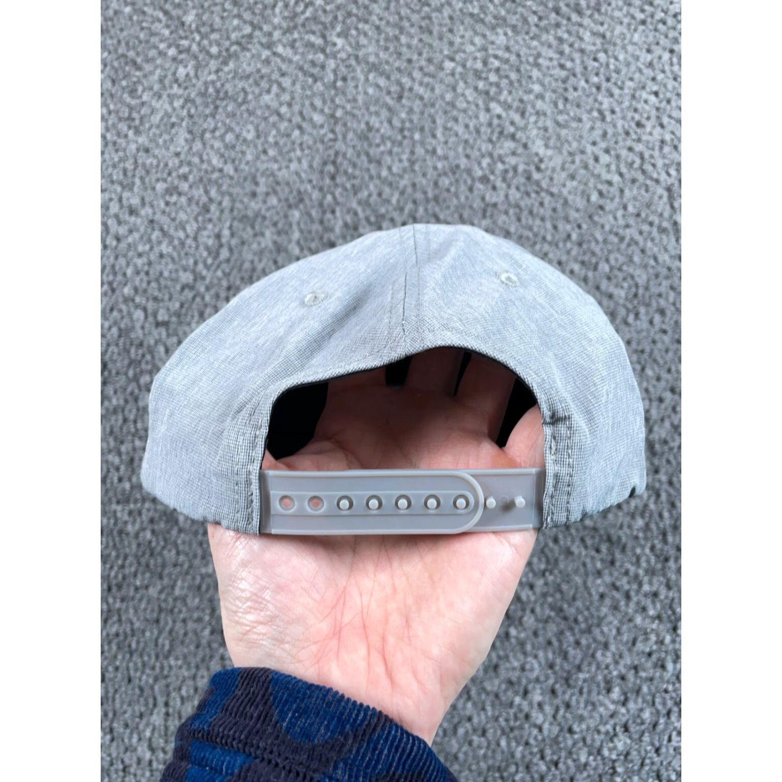 TravisMathew Travis Mathew Embroidered Snapback Hat Golf Adult One Size Gray Logo Cap Size ONE SIZE - 5 Thumbnail
