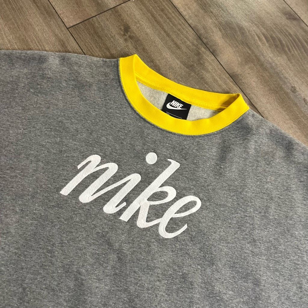 Nike Nike Embroidered Grey Athletic Workout Pullover Women Medium Size M / US 6-8 / IT 42-44 - 2 Thumbnail