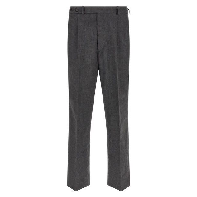 Prada PRADA Gray Wool/Cotton Pants New & Authentic (Men's size:US Size US 34 / EU 50 - 1 Thumbnail