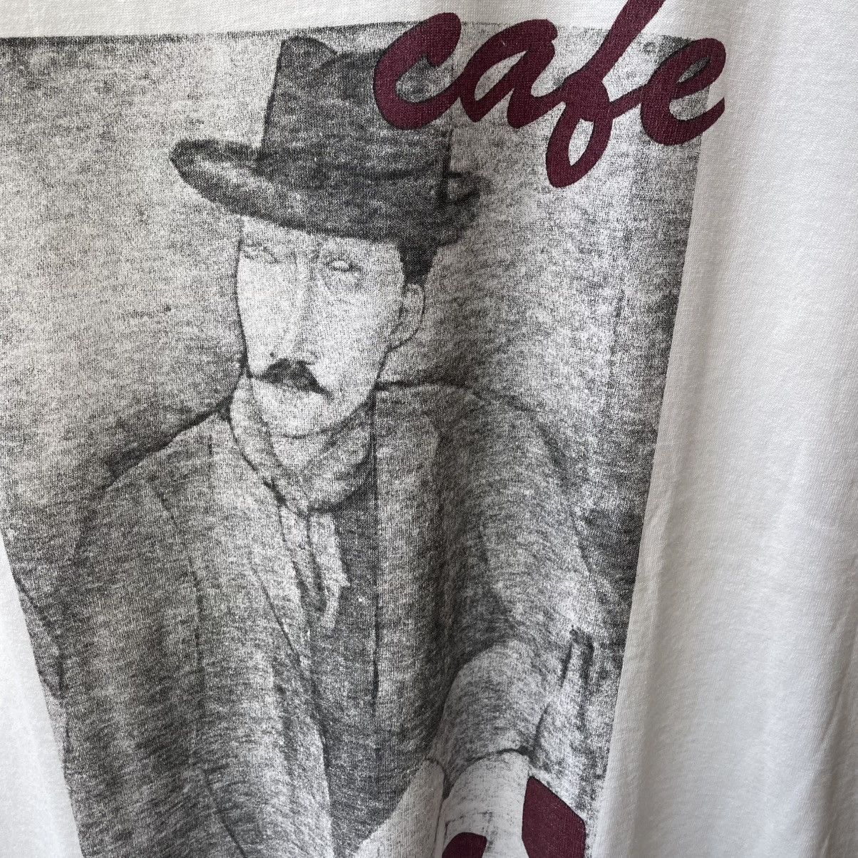 Other 🔥Vintage 90s Chianti Cafe Modern Poster Pop Art Tee Size US L / EU 52-54 / 3 - 5 Thumbnail