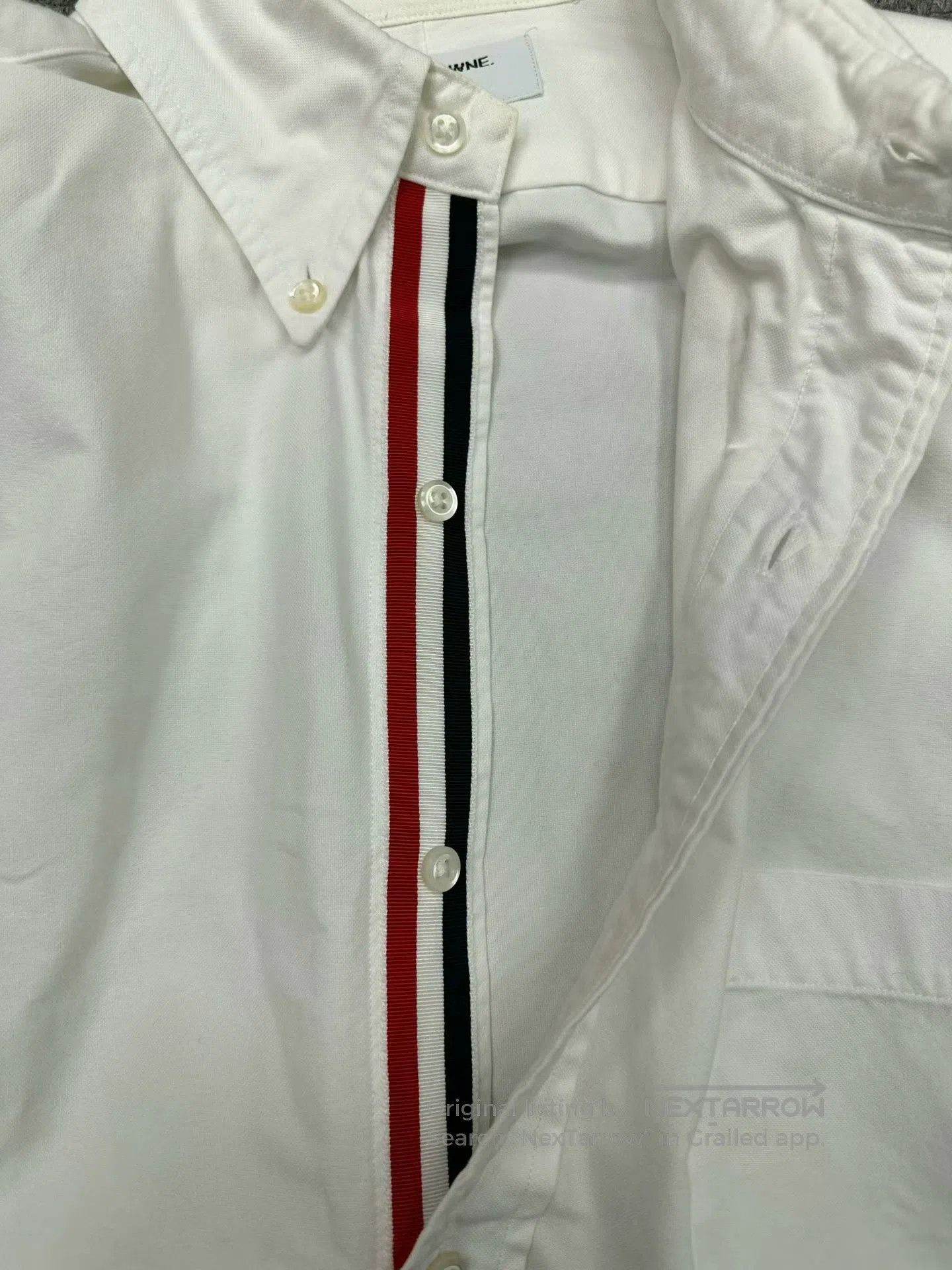 Thom Browne thom browne white button-up shirt size 2. Size US S / EU 44-46 / 1 - 3 Thumbnail