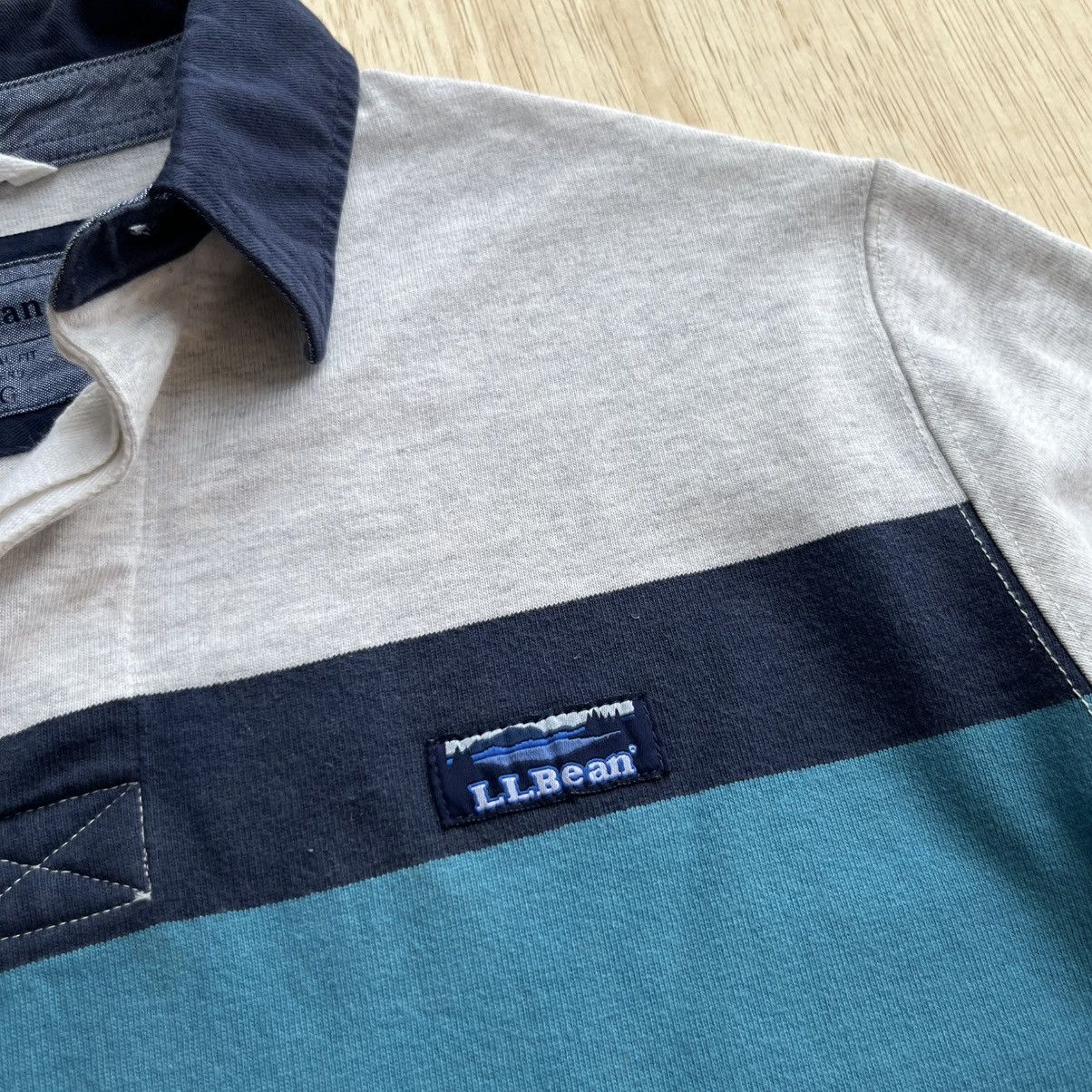 L.L. Bean LL BEAN VINTAGE RUGBY LONG SLEEVE 90s 00s Size US S / EU 44-46 / 1 - 5 Thumbnail