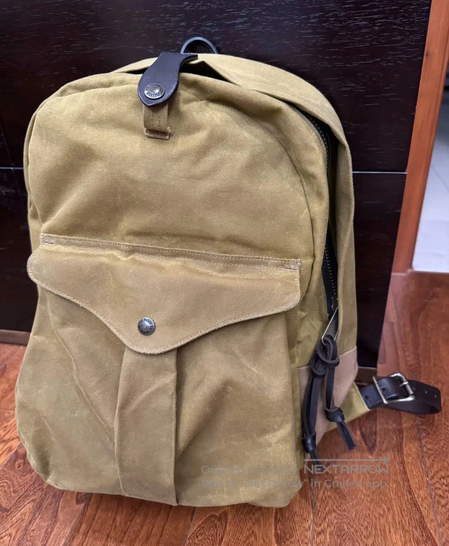 Filson Filson 70307 Waxed Canvas Backpack. Size ONE SIZE - 9 Thumbnail