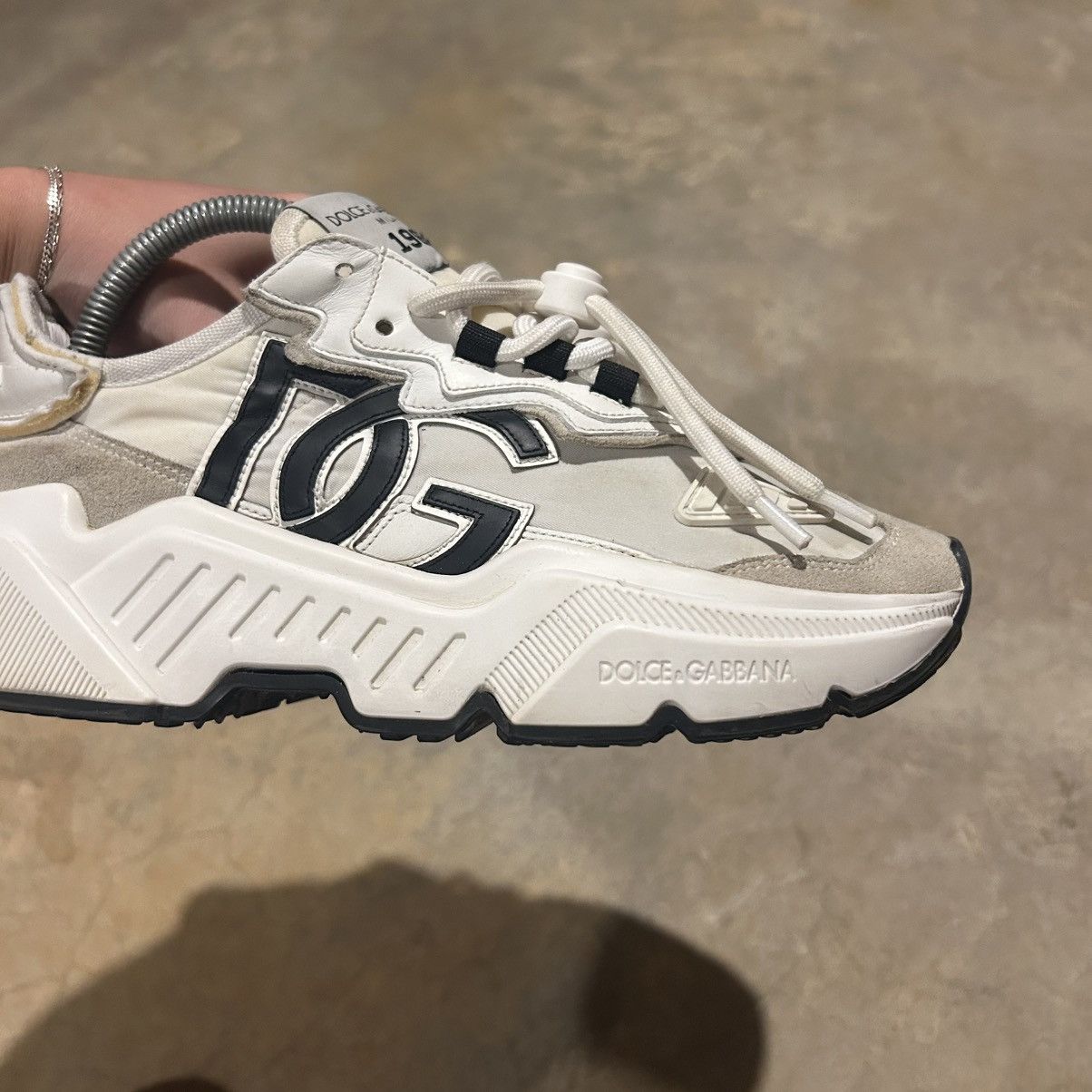 Dolce & Gabbana Dolce & Gabbana Daymaster Mixed Material Sneakers US 7.5 Size US 7.5 / EU 40-41 - 8 Thumbnail