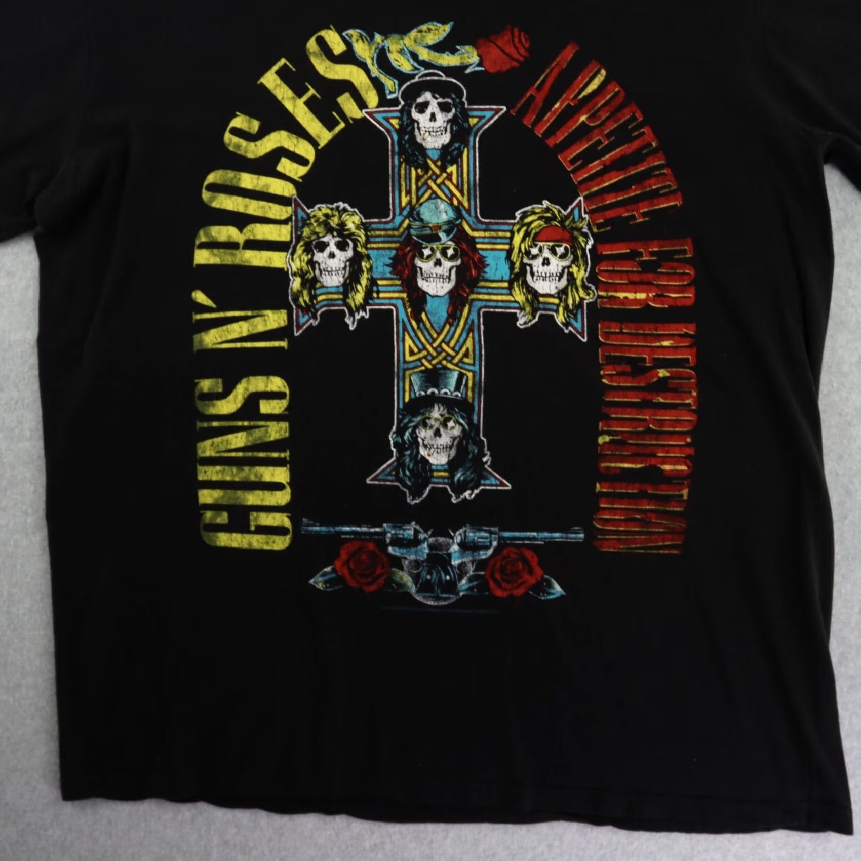 Bravado Bravado Guns N Roses Shirt Adult XL Black T-Shirt Men Short Sleeve Size XL Black Size US XL / EU 56 / 4 - 6 Thumbnail
