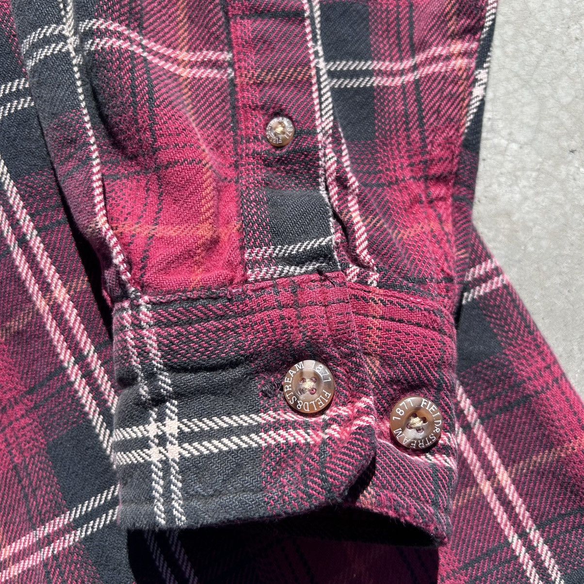 Field & Stream Field & Stream Plaid Heavyweight Flannel Shirt Size US XL / EU 56 / 4 - 4 Thumbnail
