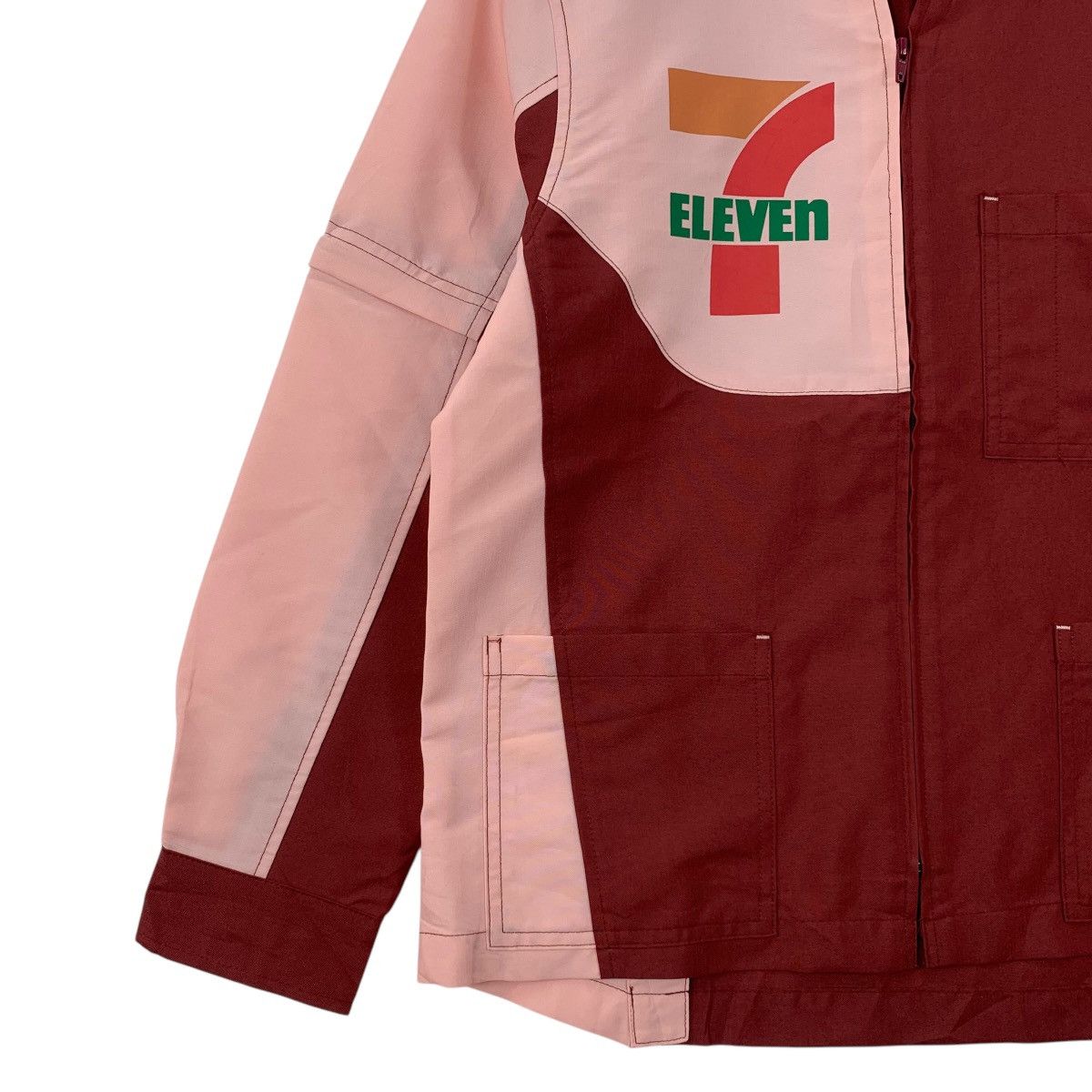 Japanese Brand × Vintage Vintage SEVEN ELEVEN Japanese Super Mart Uniform Worker Size US S / EU 44-46 / 1 - 4 Thumbnail