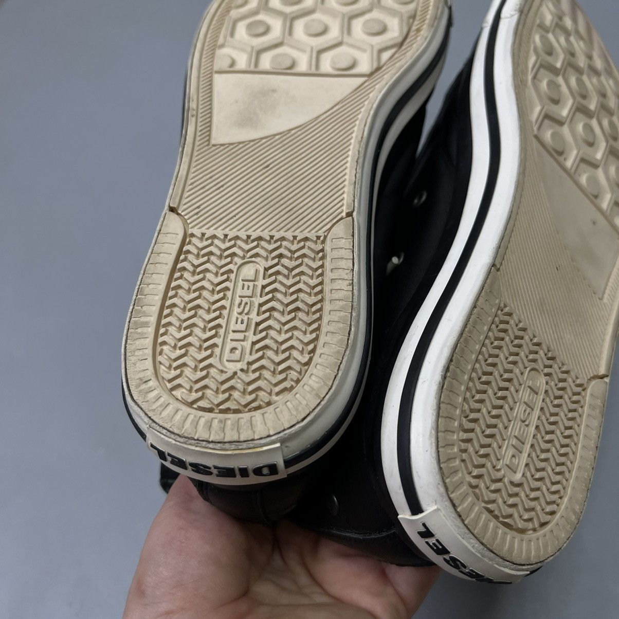 Diesel Diesel Avant Garde Leather Shoes y2k high trainers vintage Size US 12 / EU 45 - 25 Thumbnail