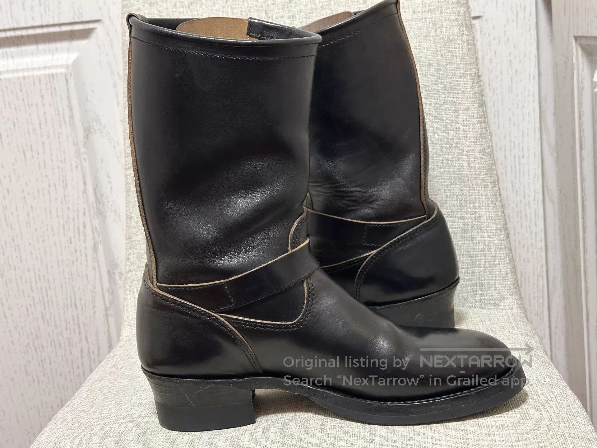 ATTRACTIONS ATTRACTIONS 444 Engineer Boots. Size US 7.5 / EU 40-41 - 5 Thumbnail