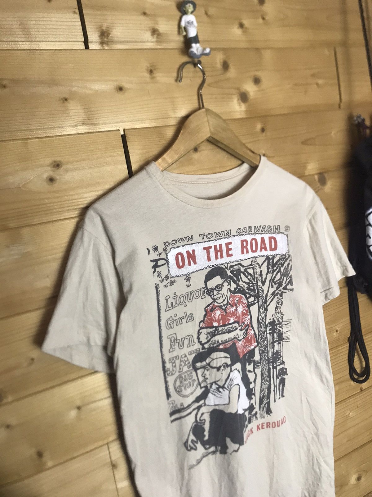 Vintage Jack Kerouac t-shirt Size US S / EU 44-46 / 1 - 2 Thumbnail