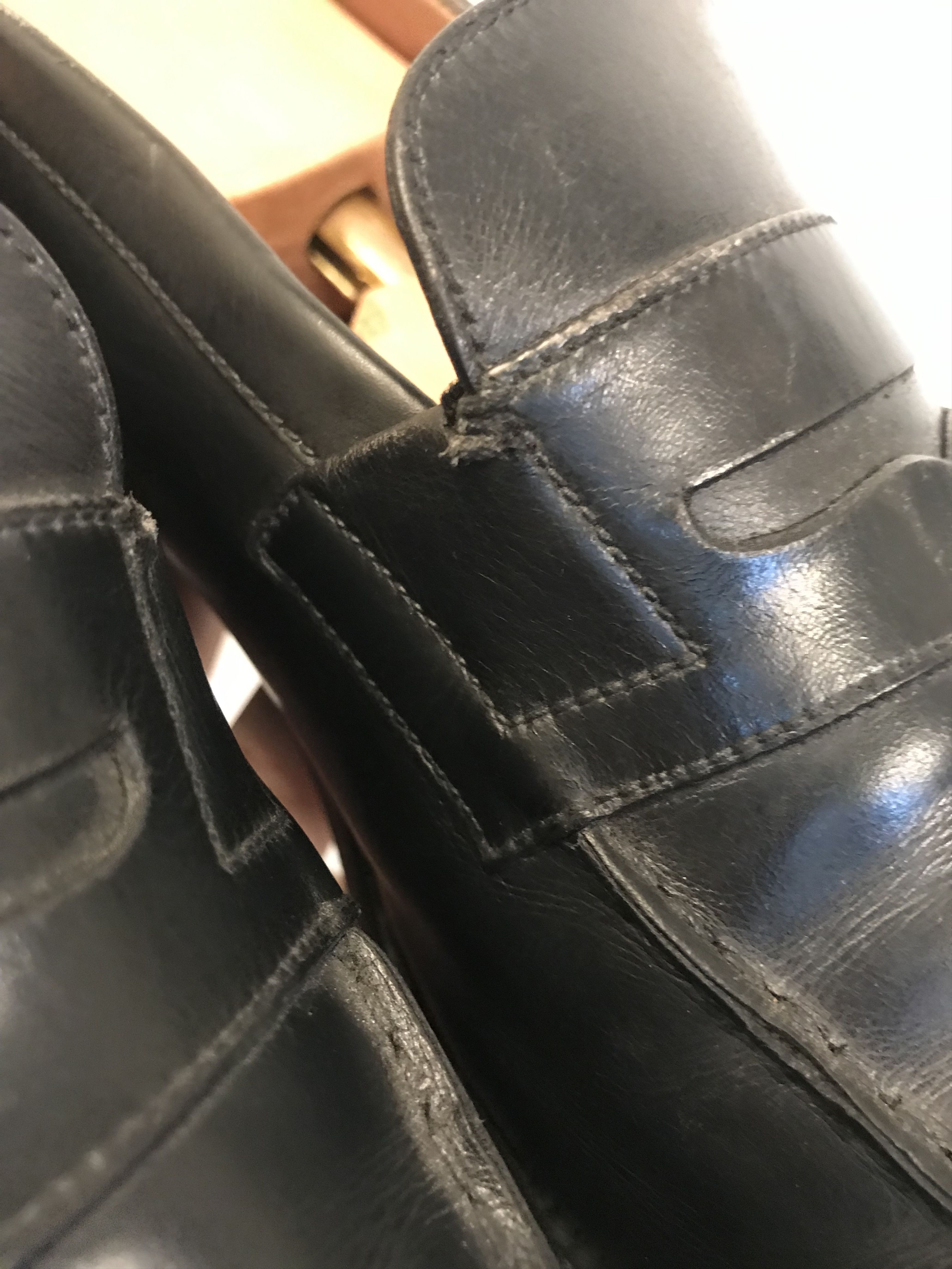J.M. Weston J.M.WESTON split toe penny loafers model 180 Size US 8 / EU 41 - 14 Thumbnail