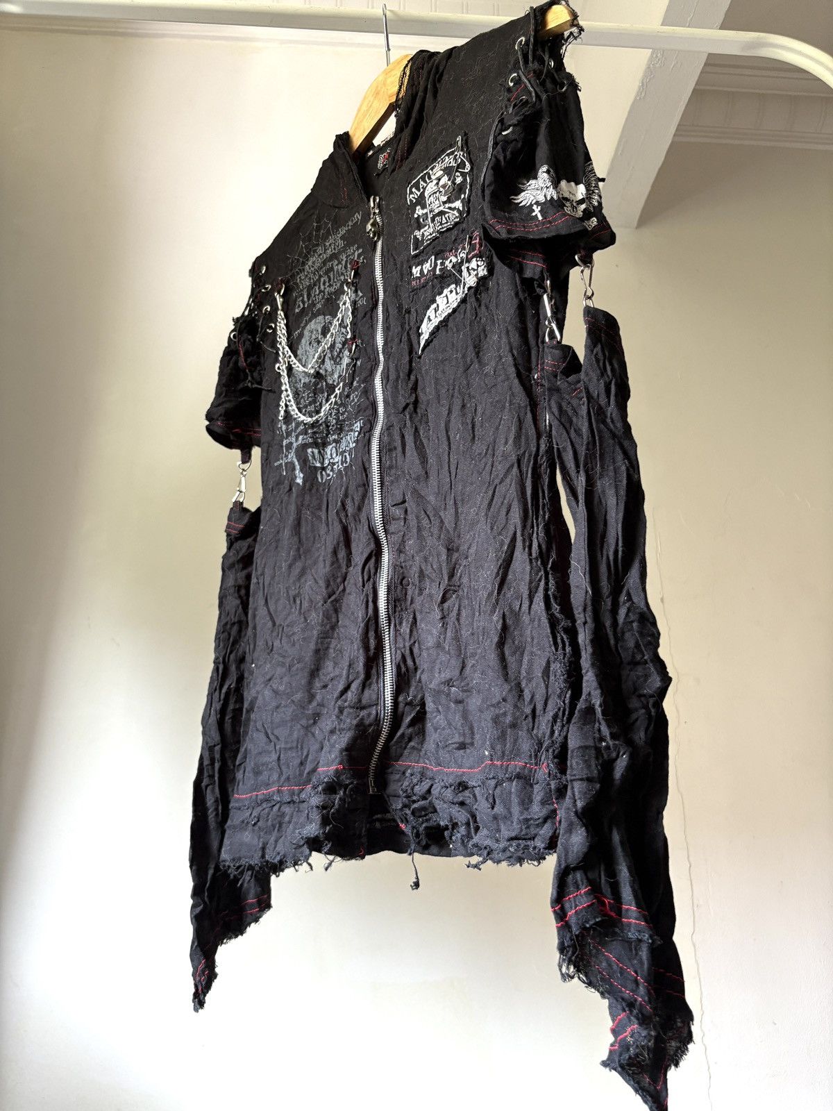 Japanese Brand Mad Punks Anarchic Gothic Punk Zip Up Size M / US 6-8 / IT 42-44 - 8 Thumbnail