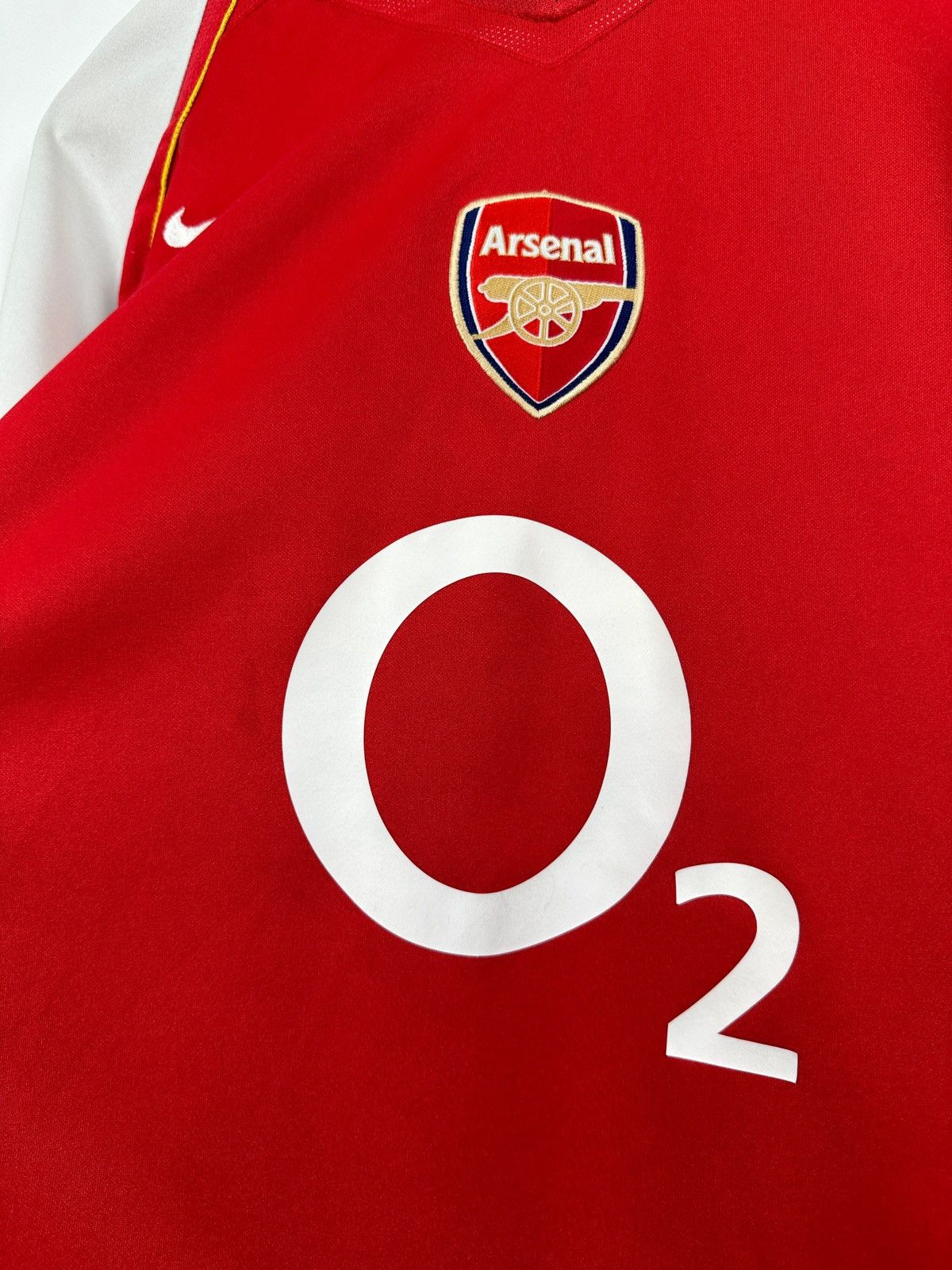Nike 2004/05 Nike Arsenal FC Vintage Home Soccer Jersey Size US L / EU 52-54 / 3 - 9 Thumbnail